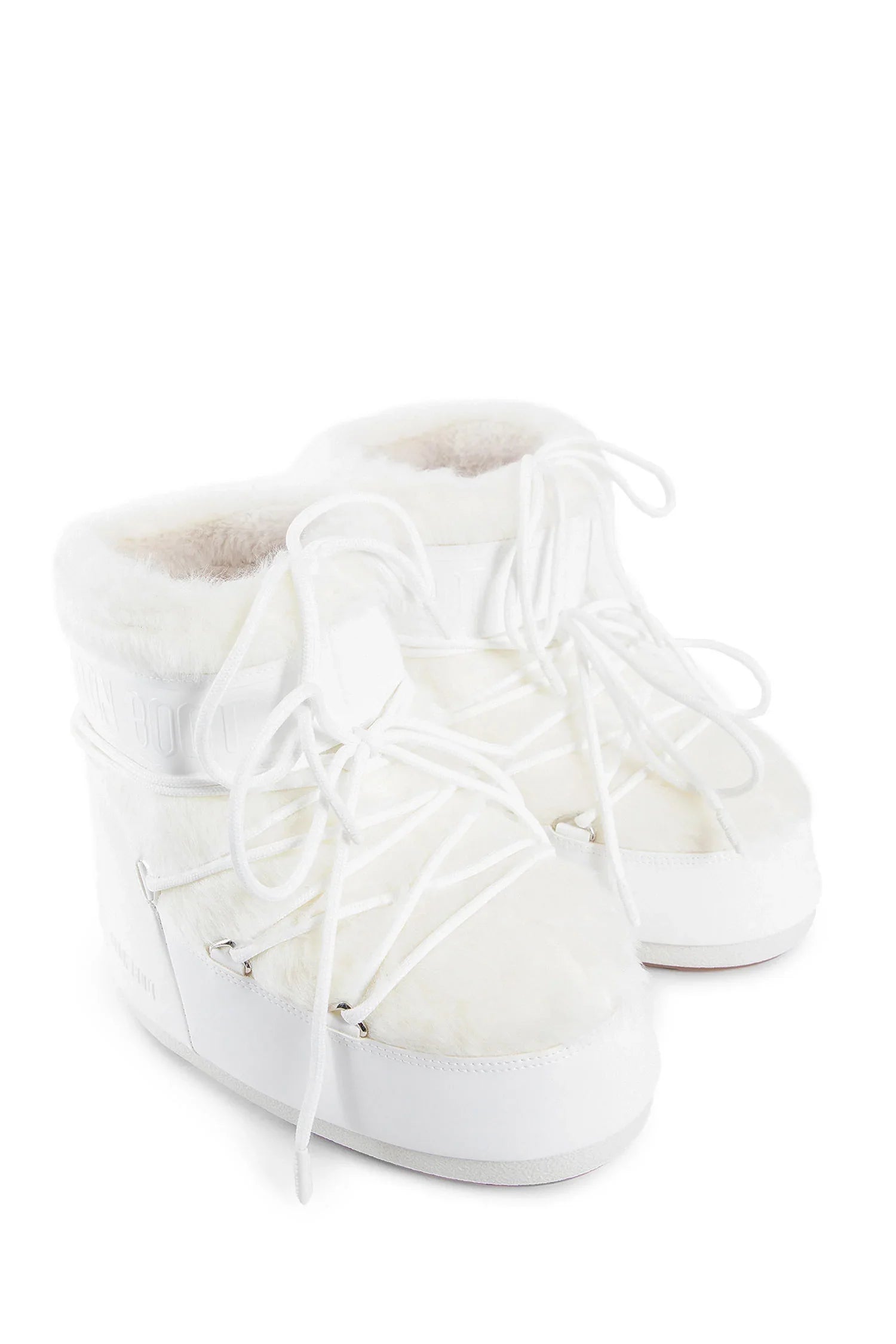 MOON BOOT UNISEX WHITE BOOTS - Antonioli.eu