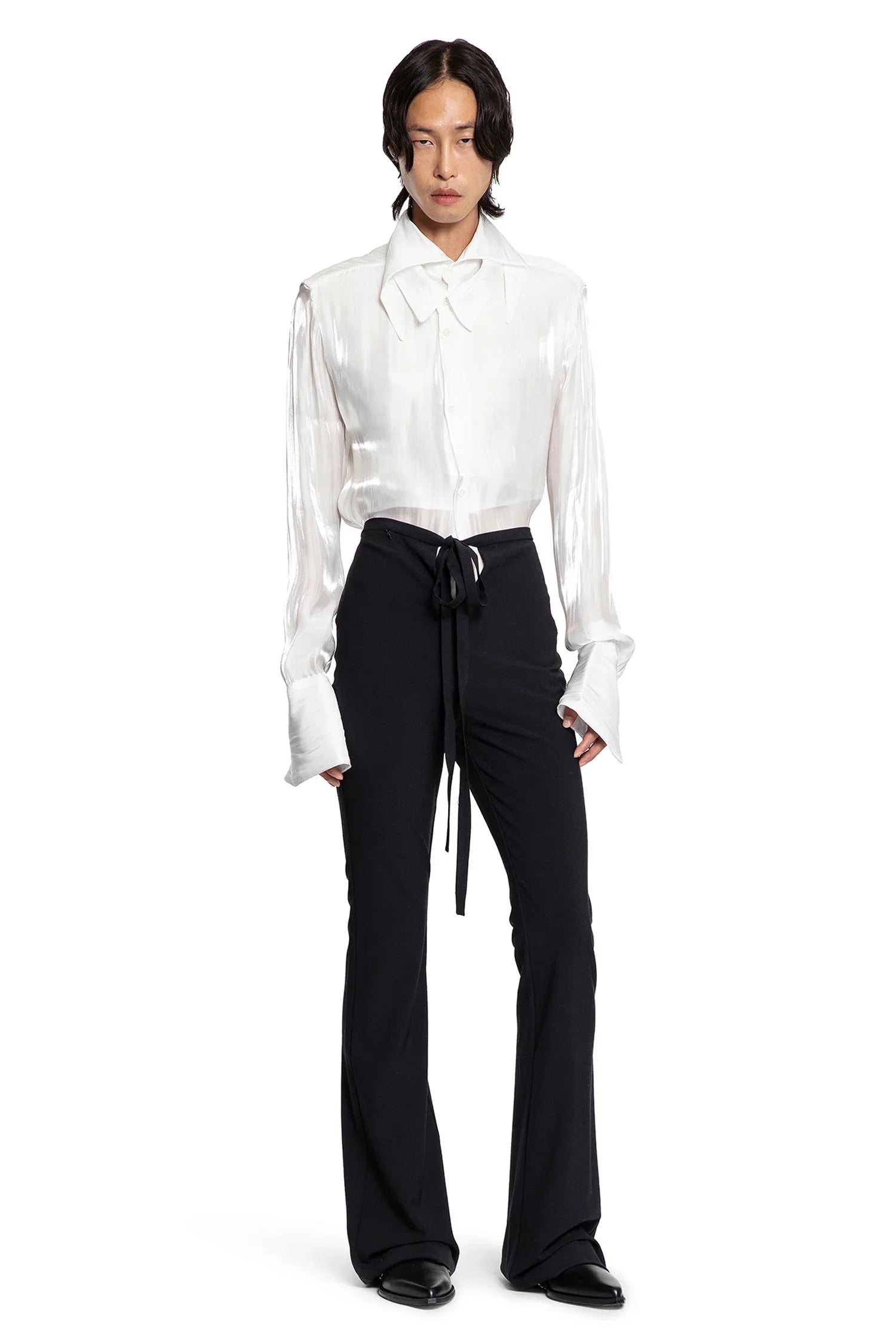 JORDANLUCA MAN BLACK TROUSERS - Antonioli.eu