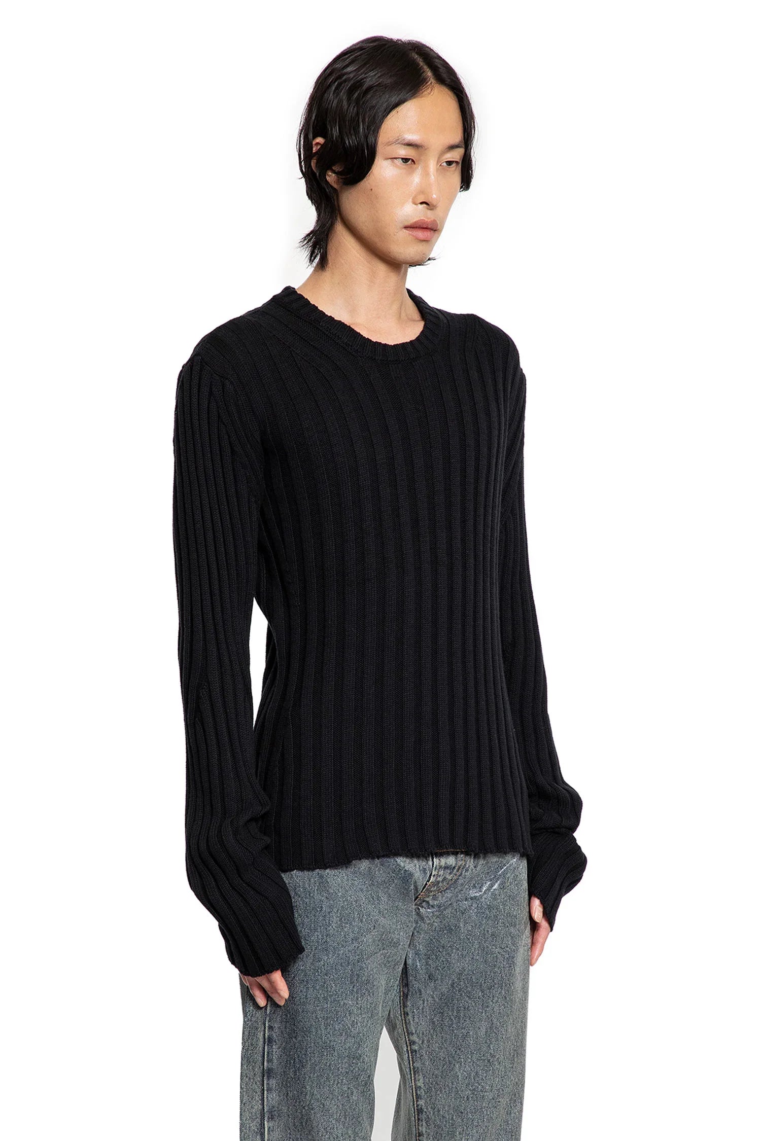 JORDANLUCA MAN BLACK KNITWEAR - Antonioli.eu