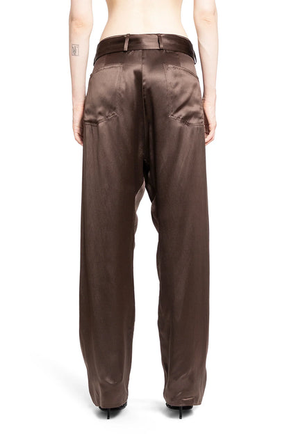 Tailored Satin Pants - Antonioli.eu