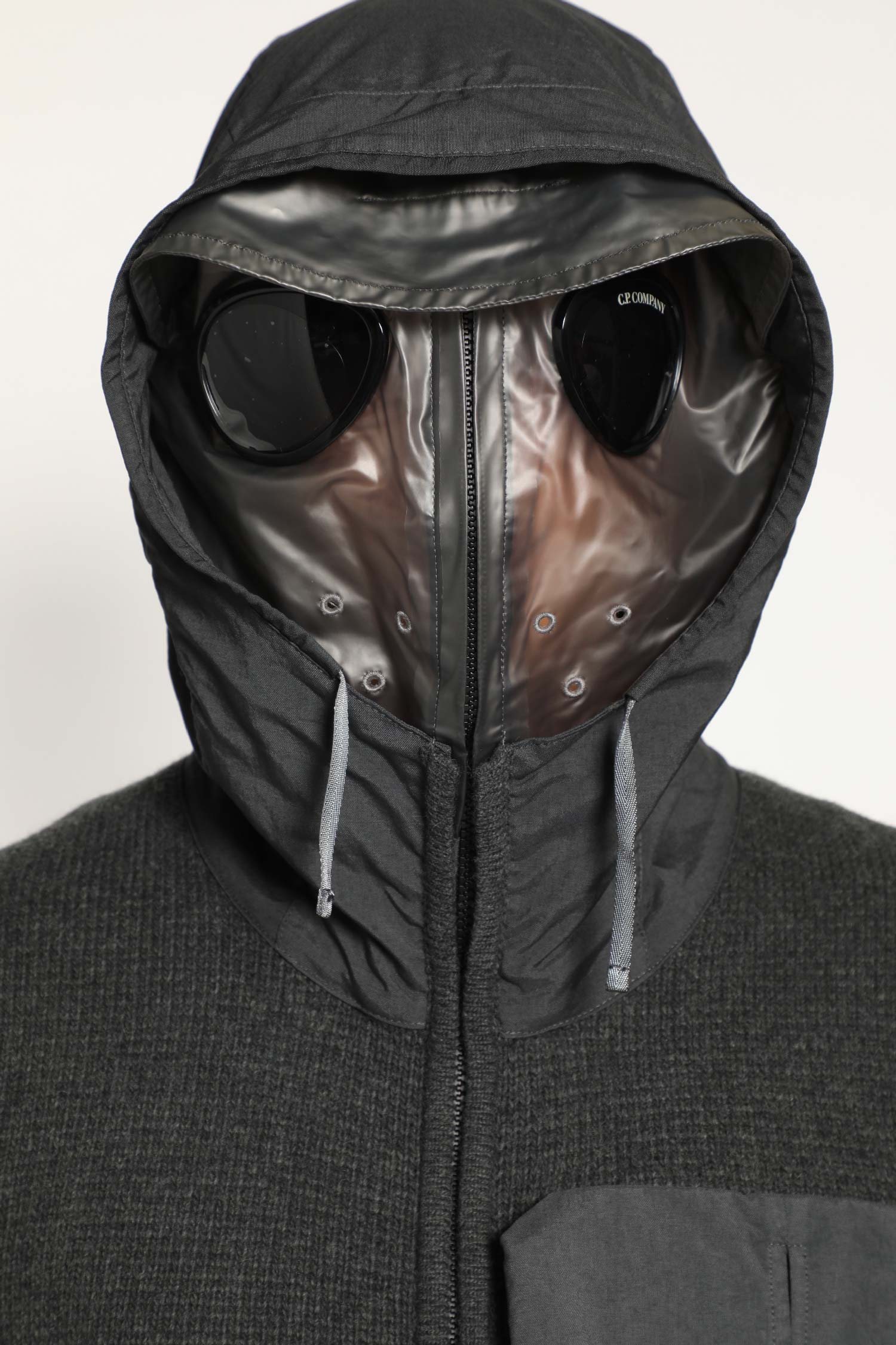 C.P. COMPANY MAN GREY KNITWEAR