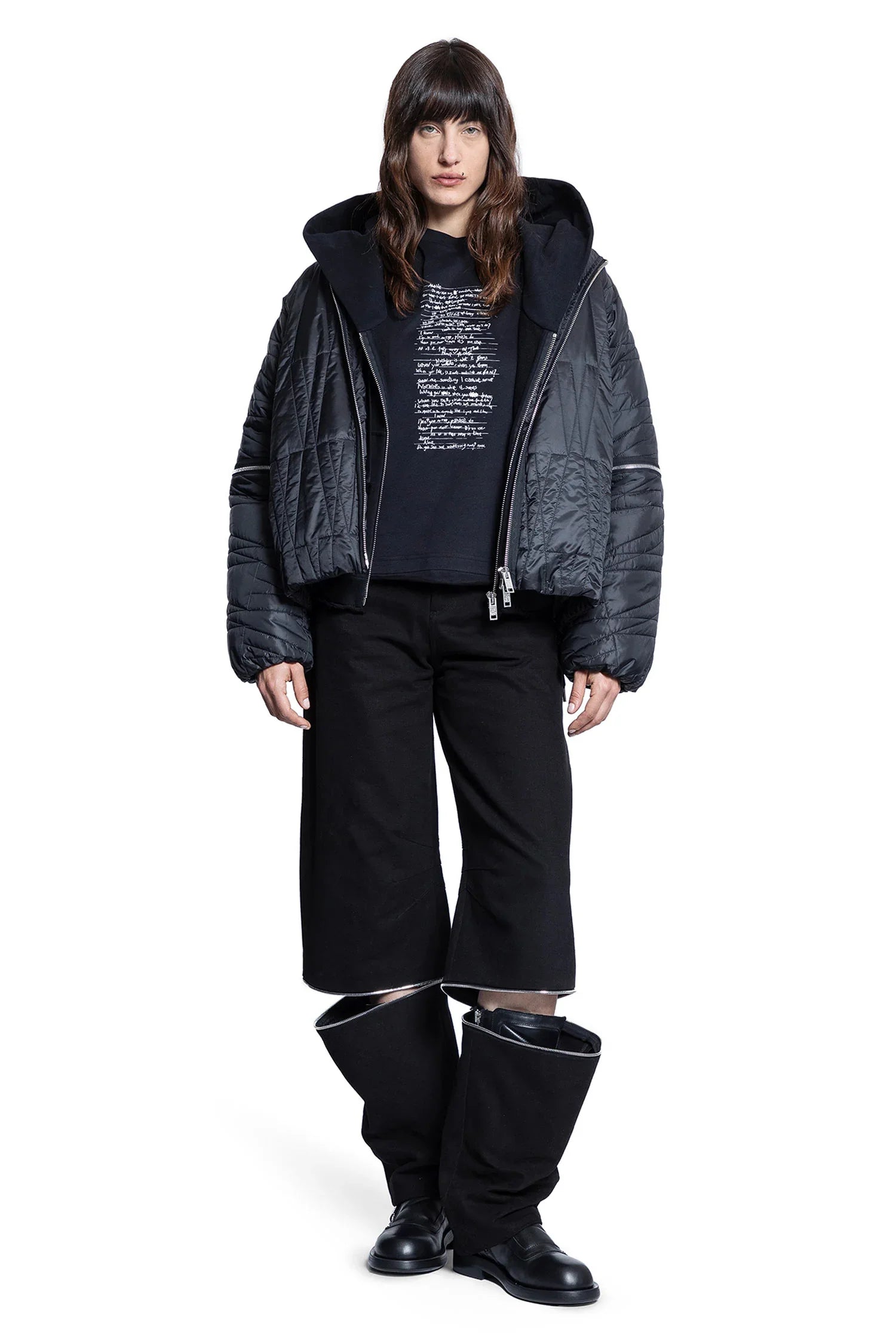 Willow Smith Collaboration Haissa Short Down Jacket - Antonioli.eu