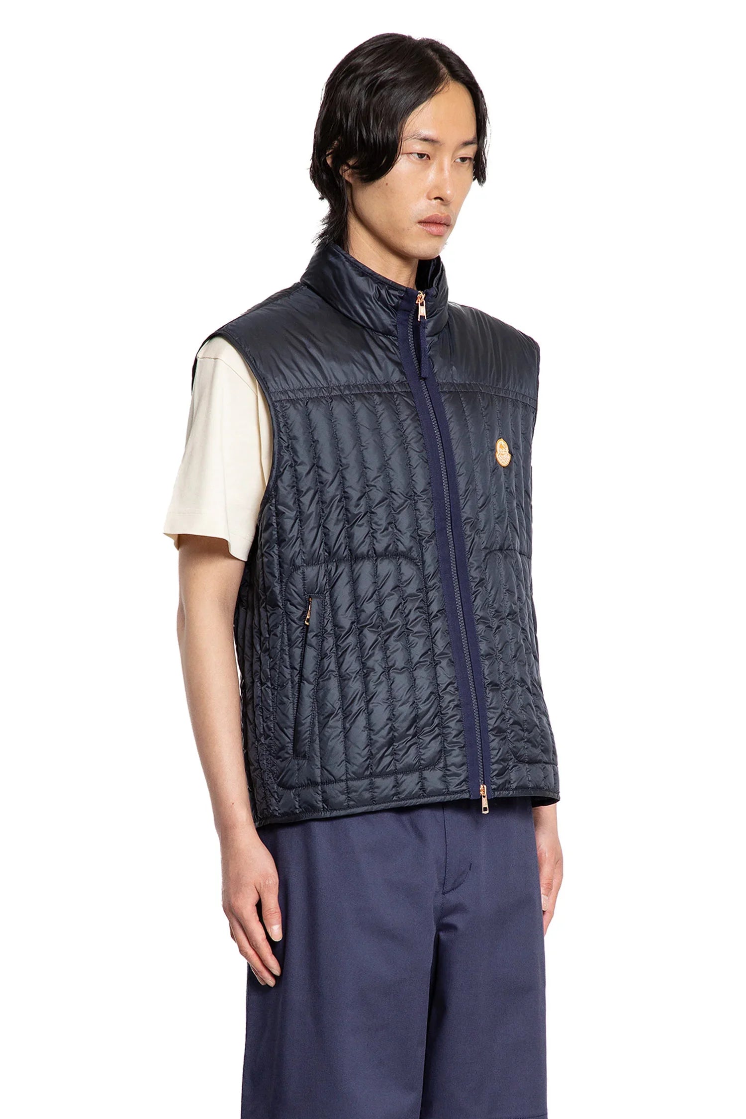 Gilga Farm Collaboration Tangerine Down Vest - Antonioli.eu