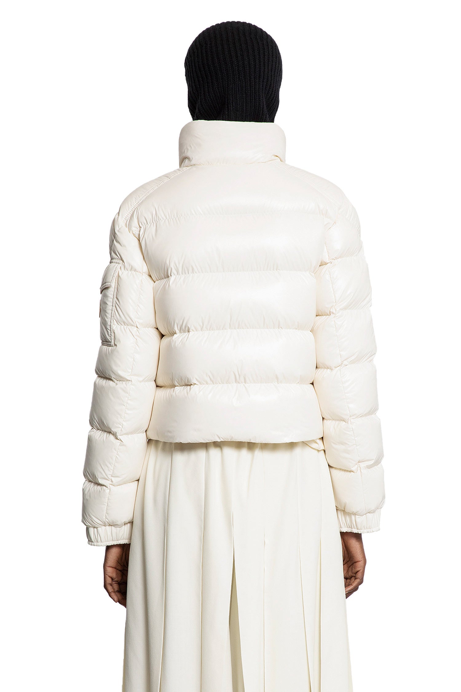 MONCLER WOMAN WHITE JACKETS