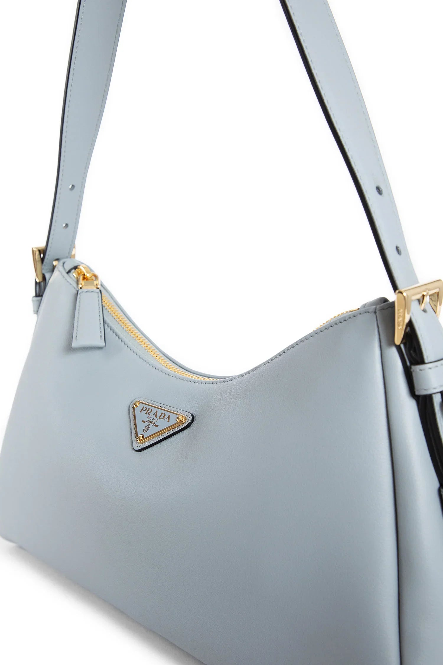 PRADA WOMAN GREY SHOULDER BAGS - Antonioli.eu