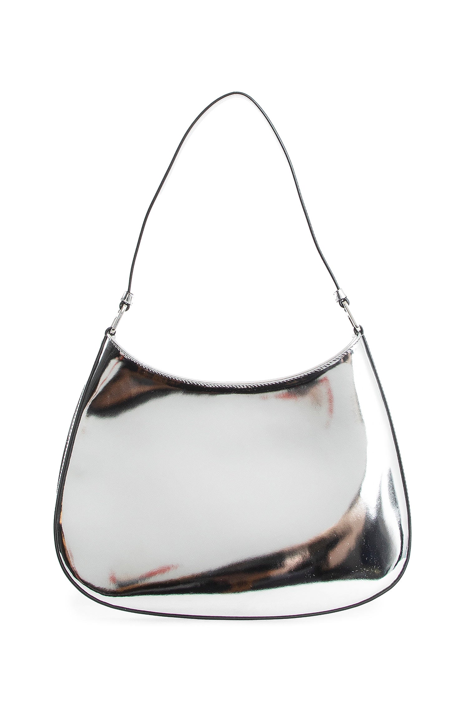 Cleo Printed Brushed Leather Shoulder Bag