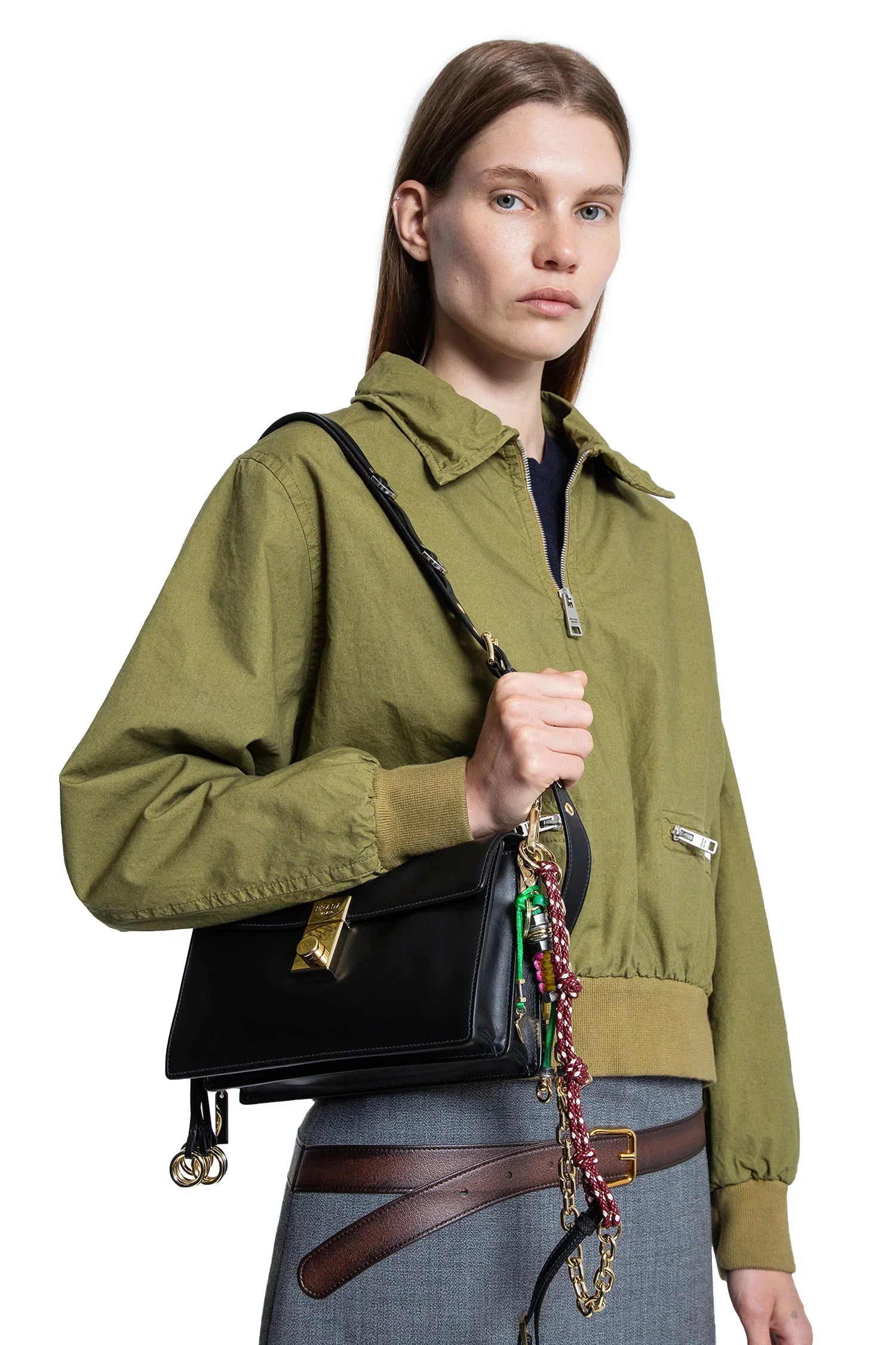 Soft Sound small leather shoulder bag - Antonioli.eu