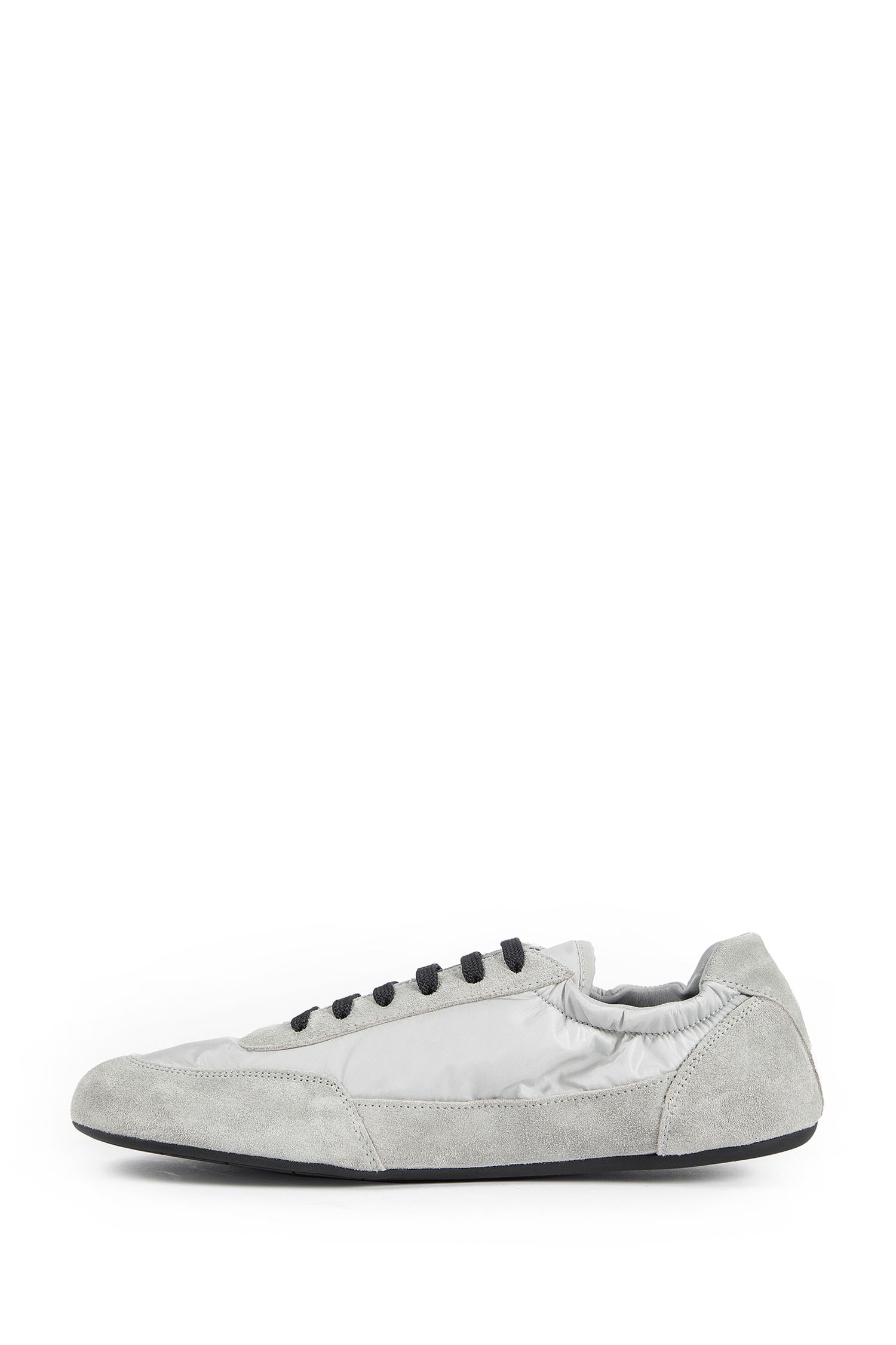 Collapse Re-Nylon and Suede Sneakers