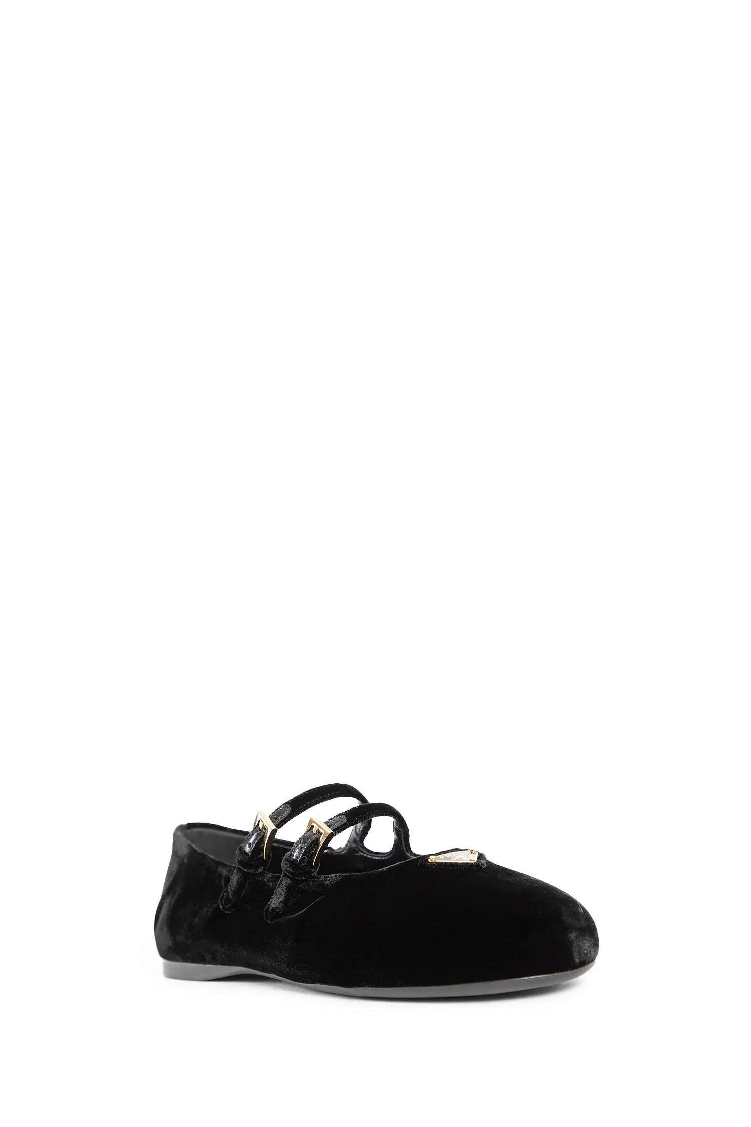 PRADA WOMAN BLACK FLATS - Antonioli.eu