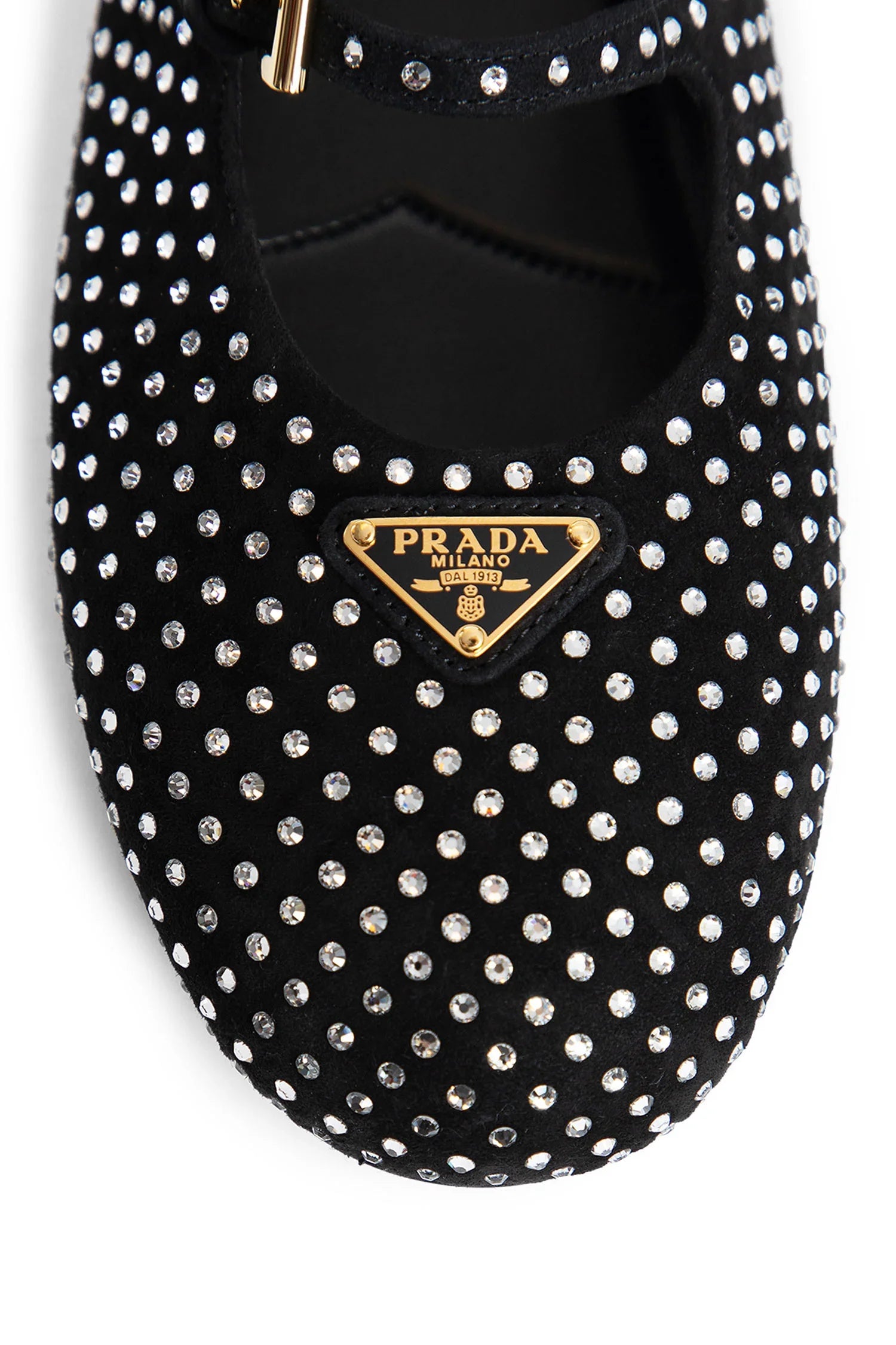 PRADA WOMAN BLACK FLATS - Antonioli.eu