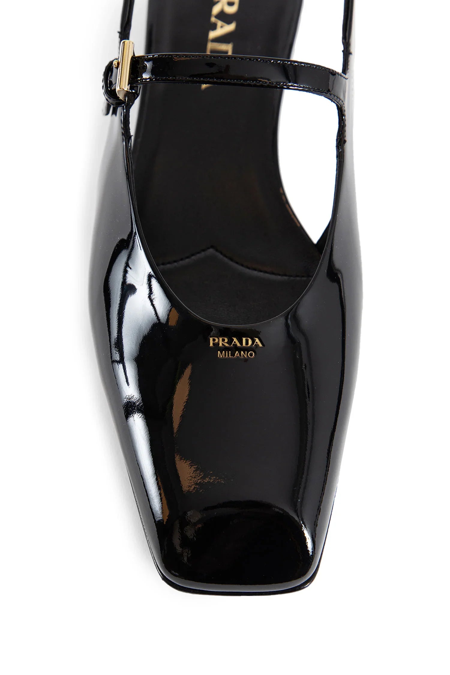 Patent leather slingback ballerinas - Antonioli.eu