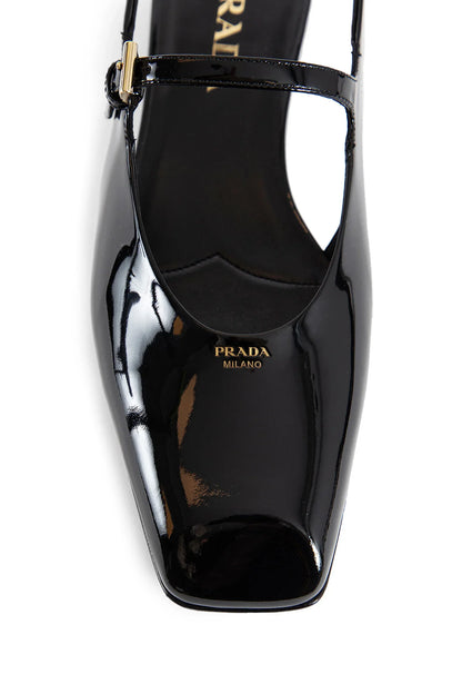 Patent leather slingback ballerinas - Antonioli.eu