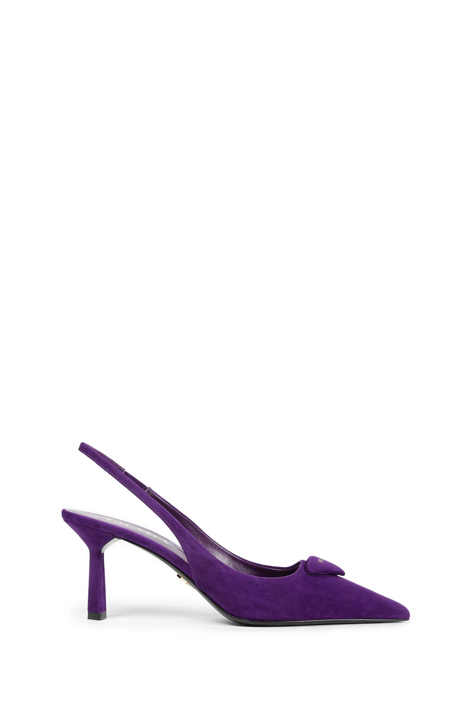 PRADA WOMAN PURPLE PUMPS