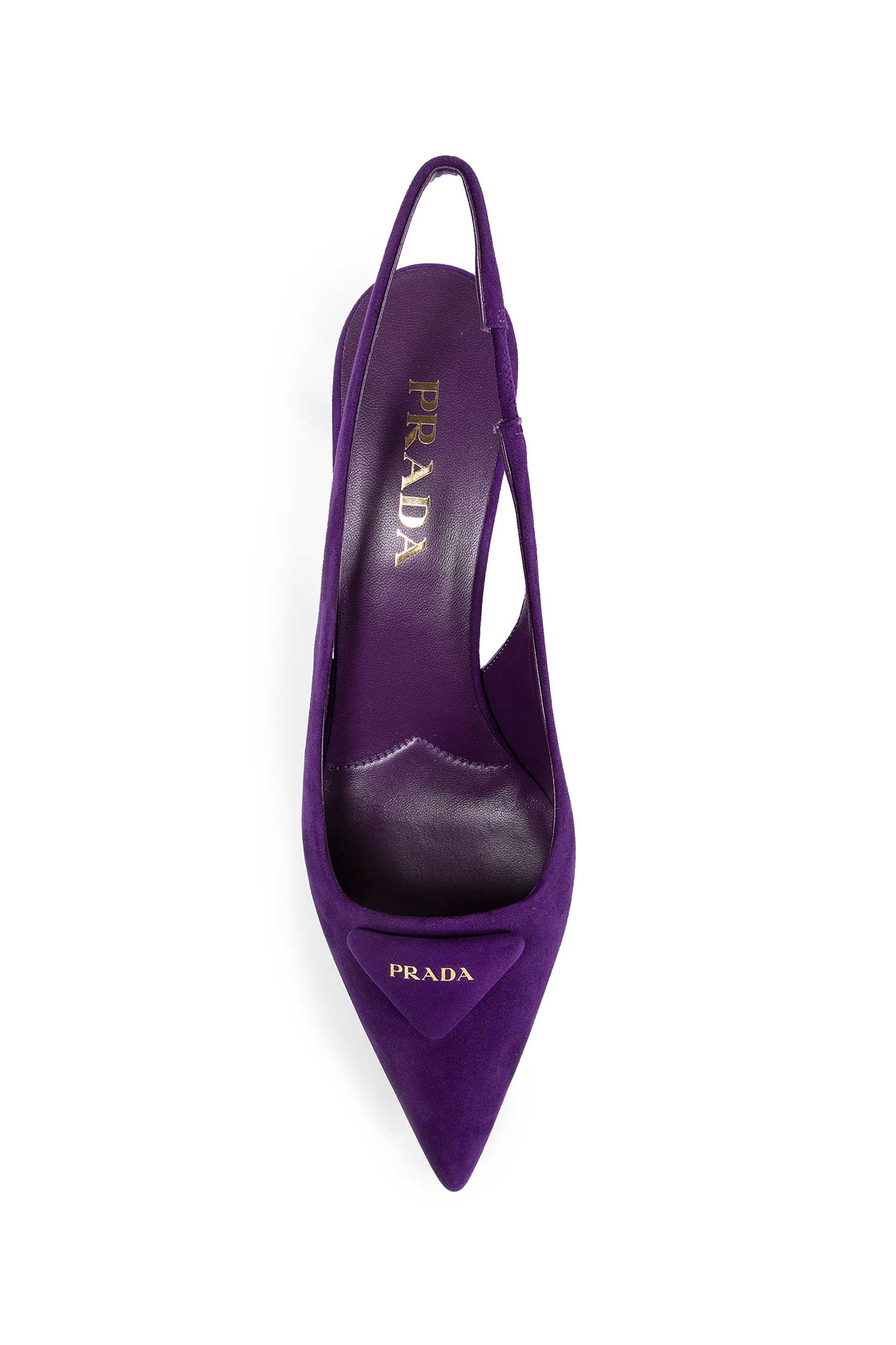 PRADA WOMAN PURPLE PUMPS