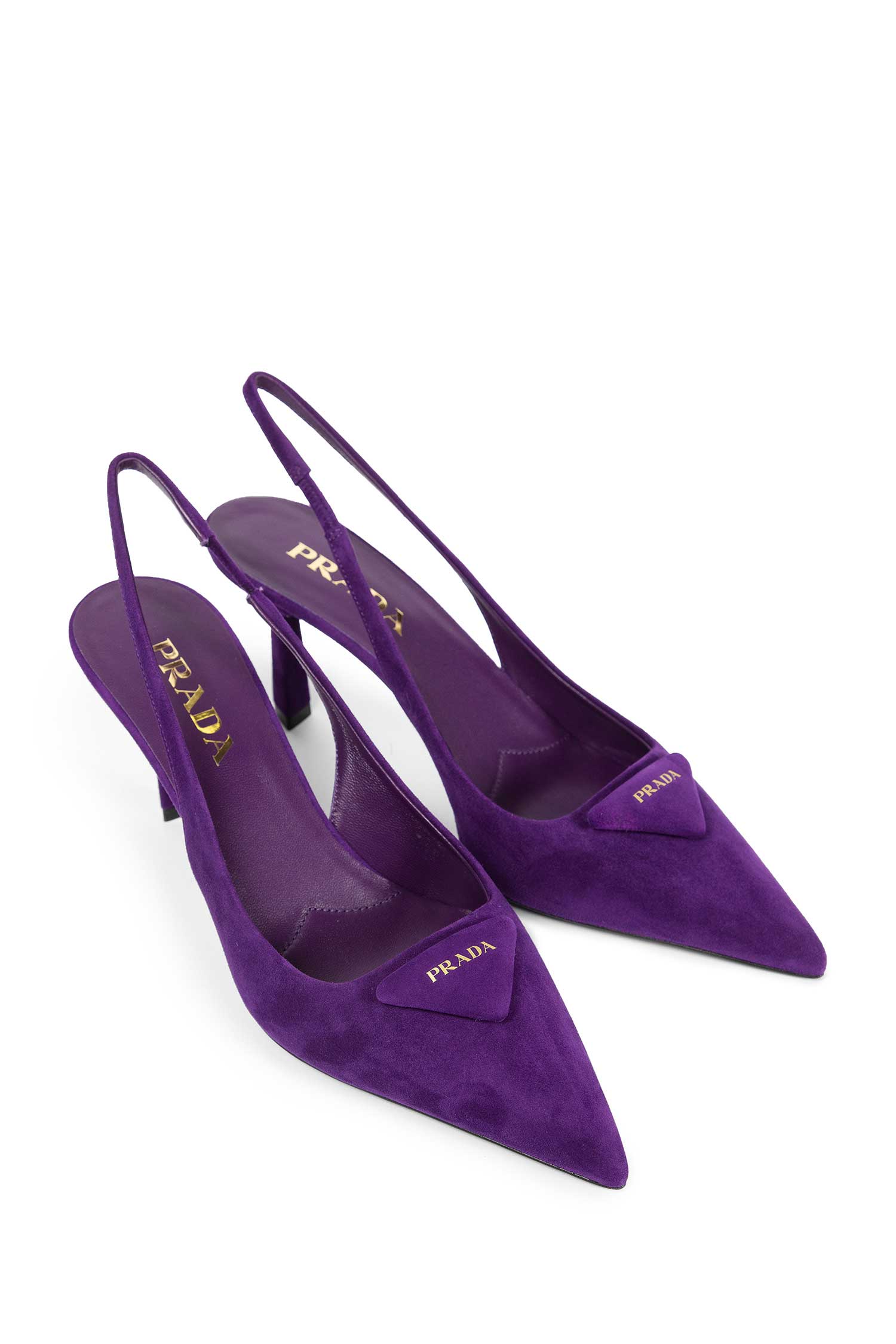 PRADA WOMAN PURPLE PUMPS