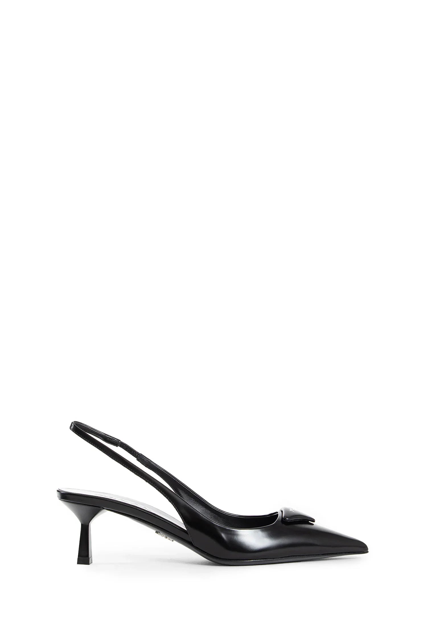 Brushed leather slingback pumps - Antonioli.eu