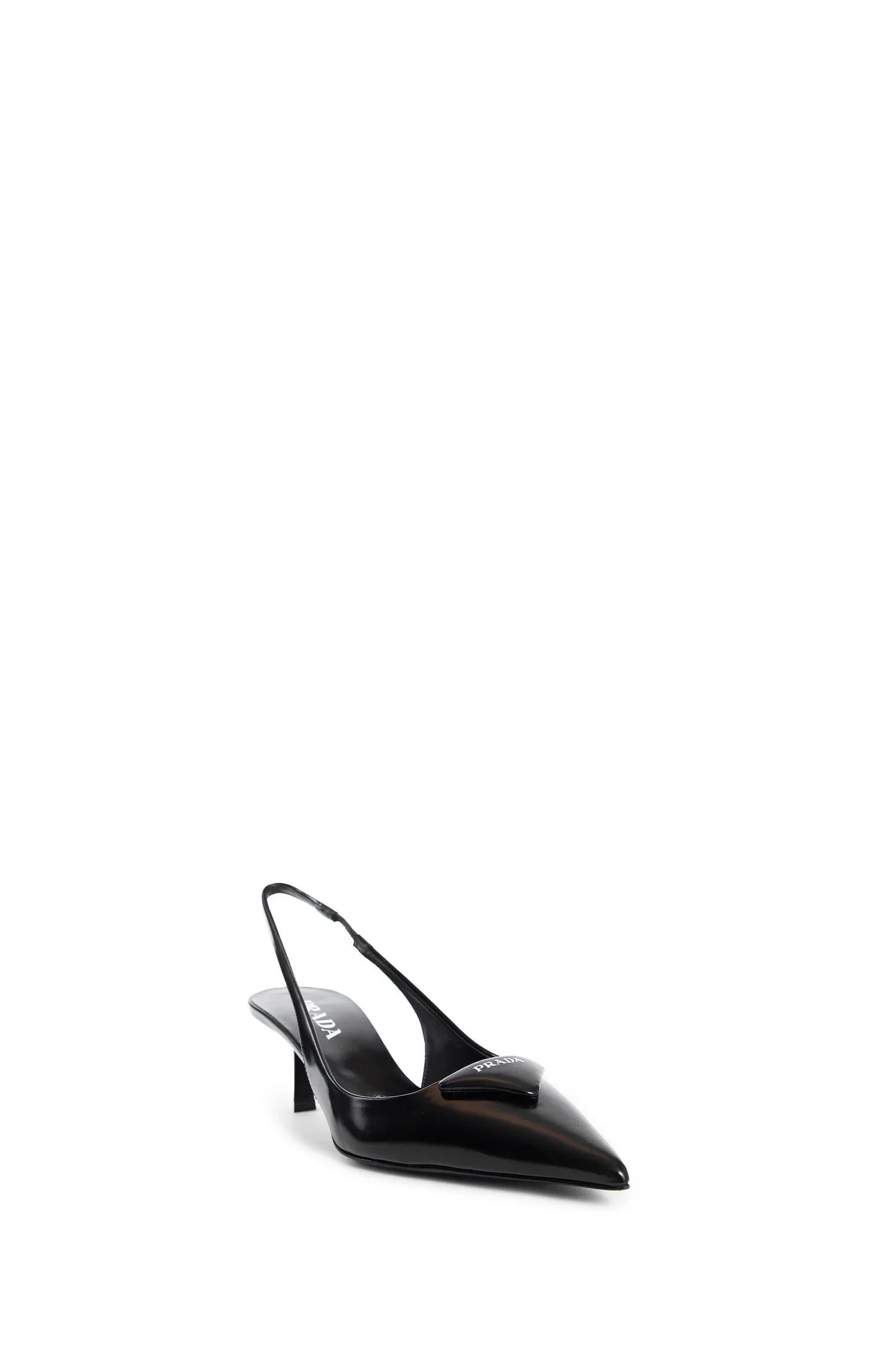 Brushed leather slingback pumps - Antonioli.eu