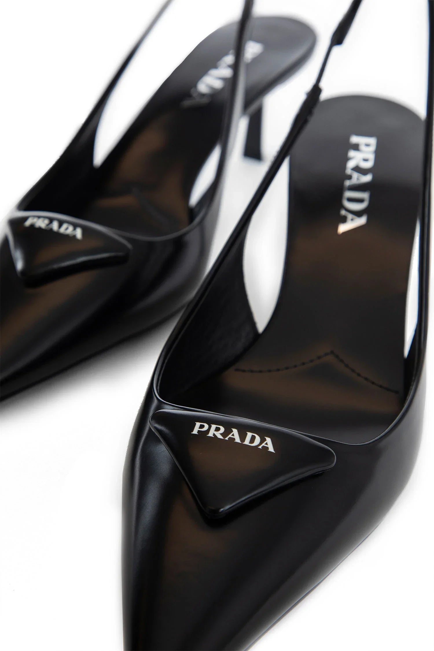 Brushed leather slingback pumps - Antonioli.eu