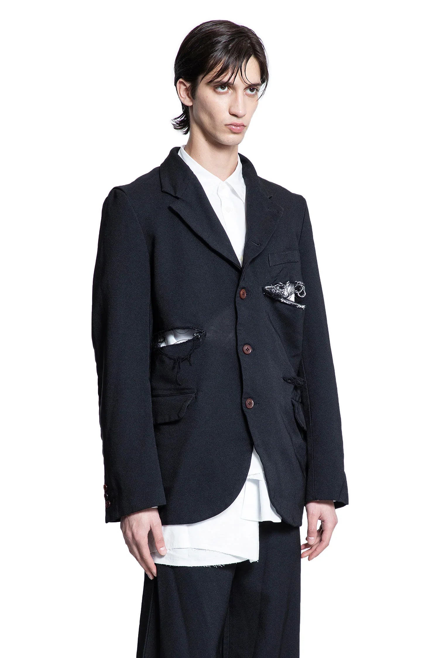 Destroyed Nylon Blazer - Antonioli.eu