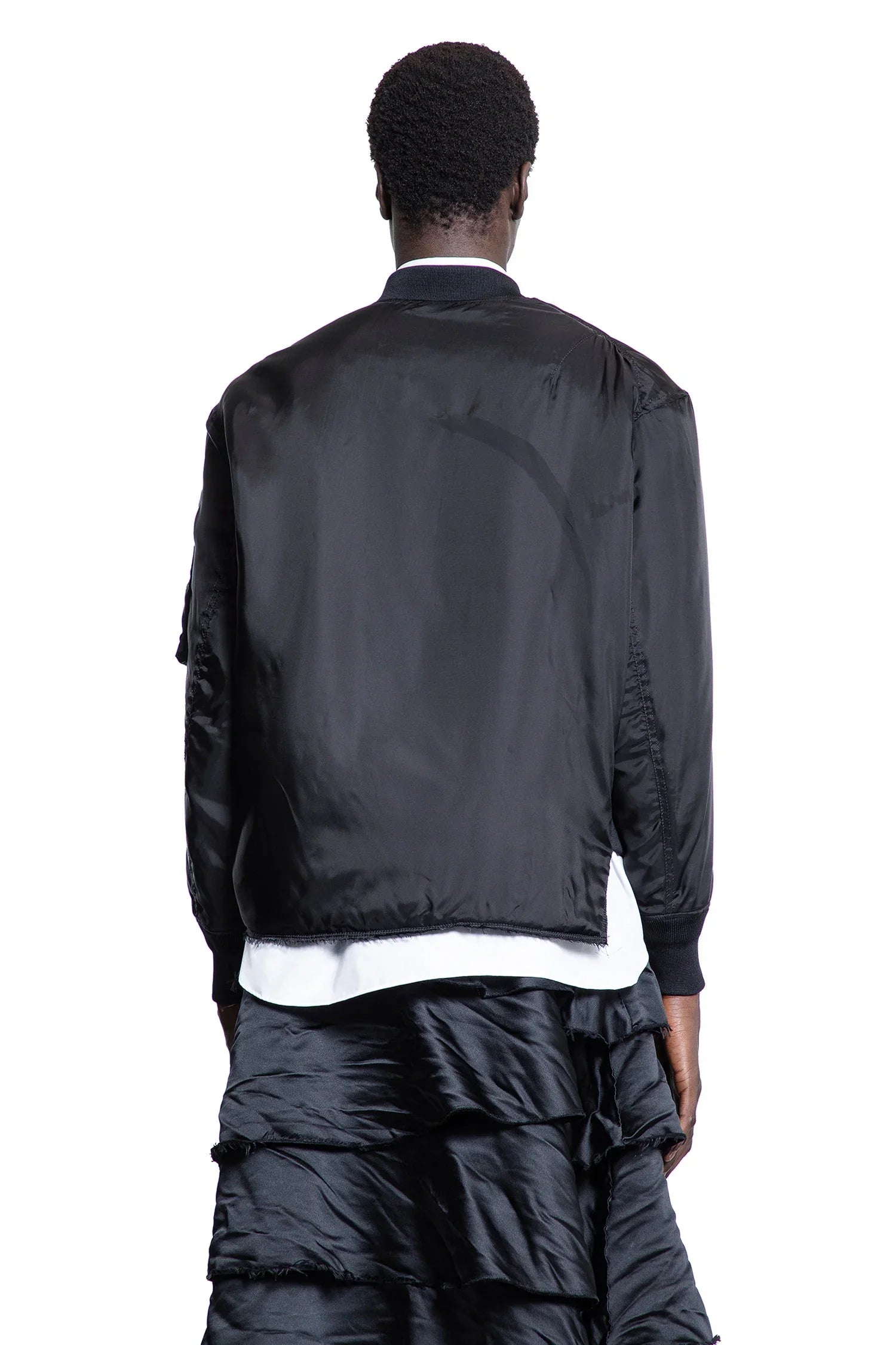 Asymmetric Nylon Bomber - Antonioli.eu