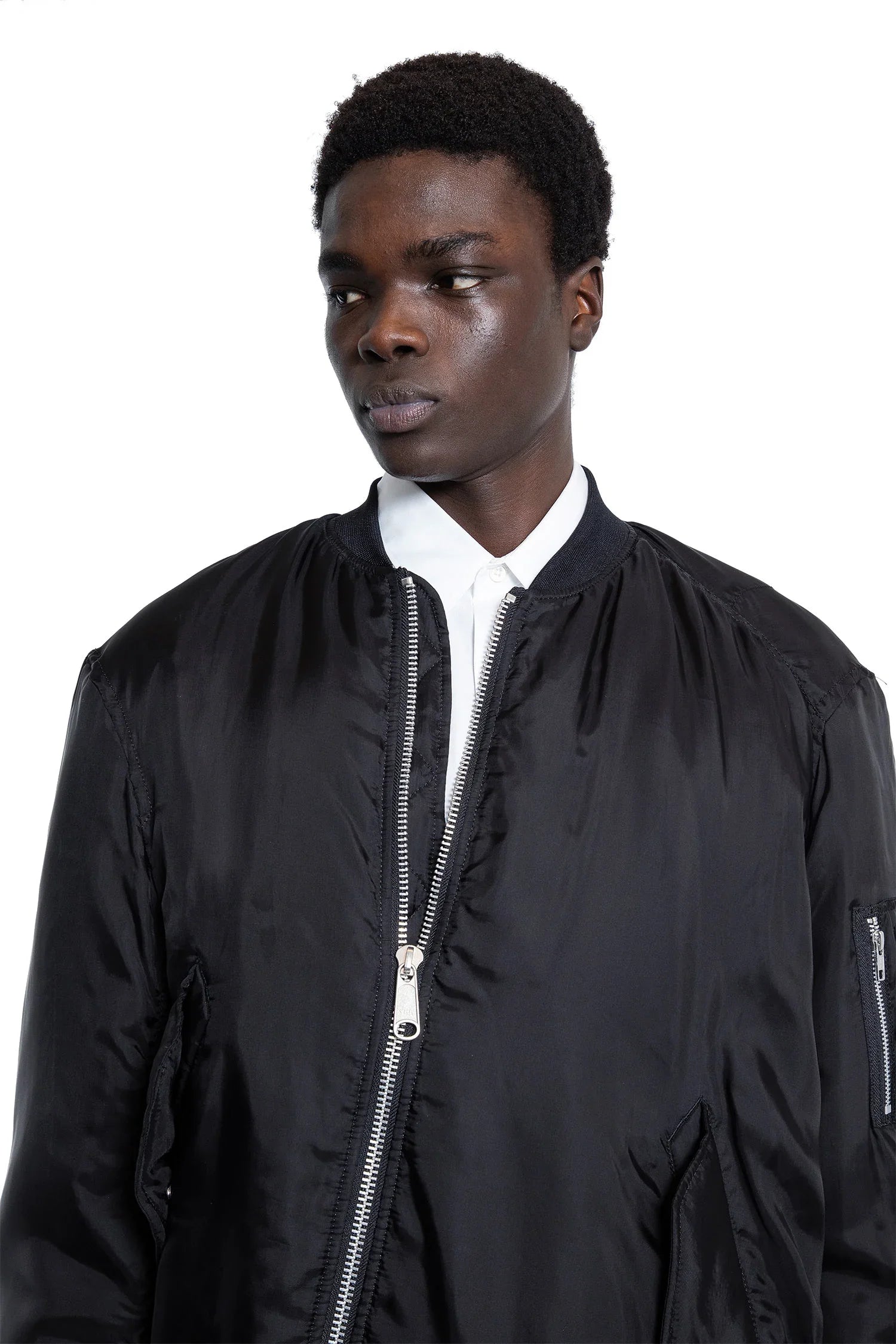 Asymmetric Nylon Bomber - Antonioli.eu