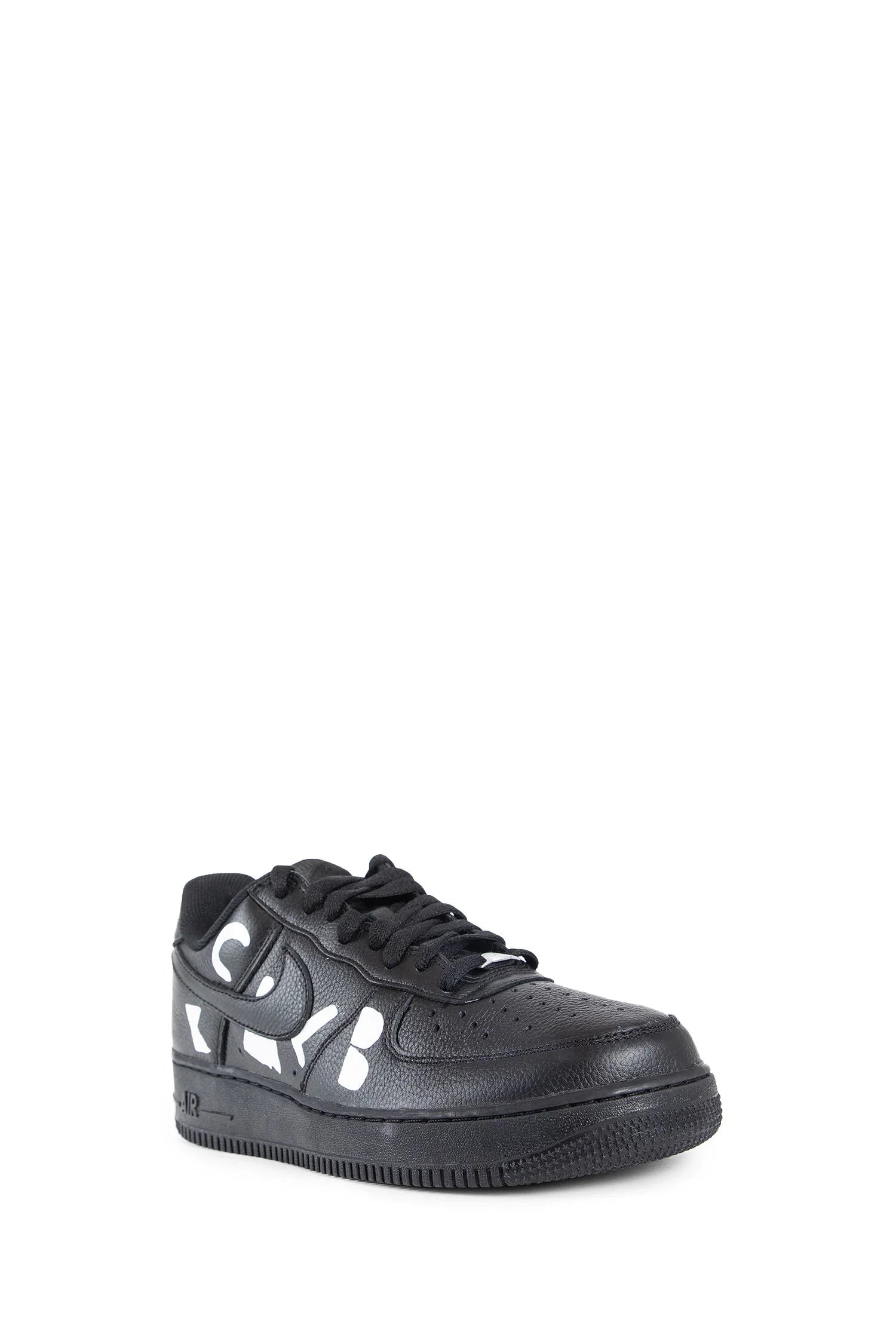 CDG Black Collaboration Air Force 1 Sneakers - Antonioli.eu