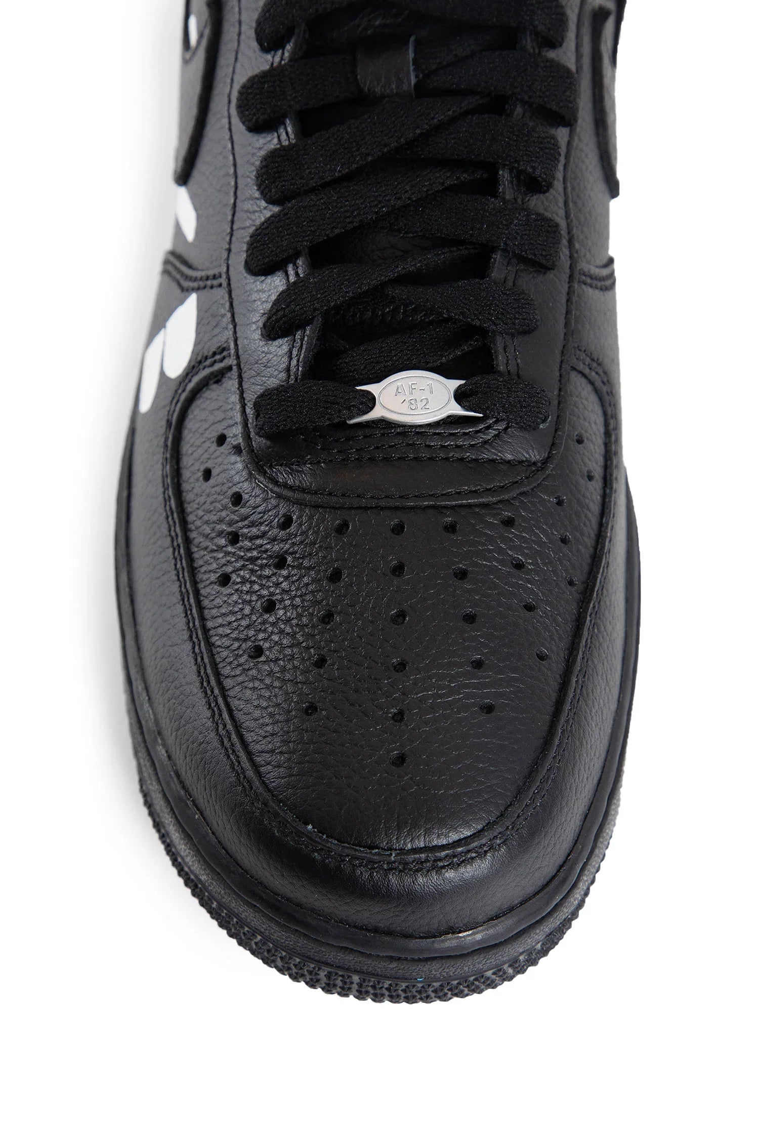 CDG Black Collaboration Air Force 1 Sneakers - Antonioli.eu