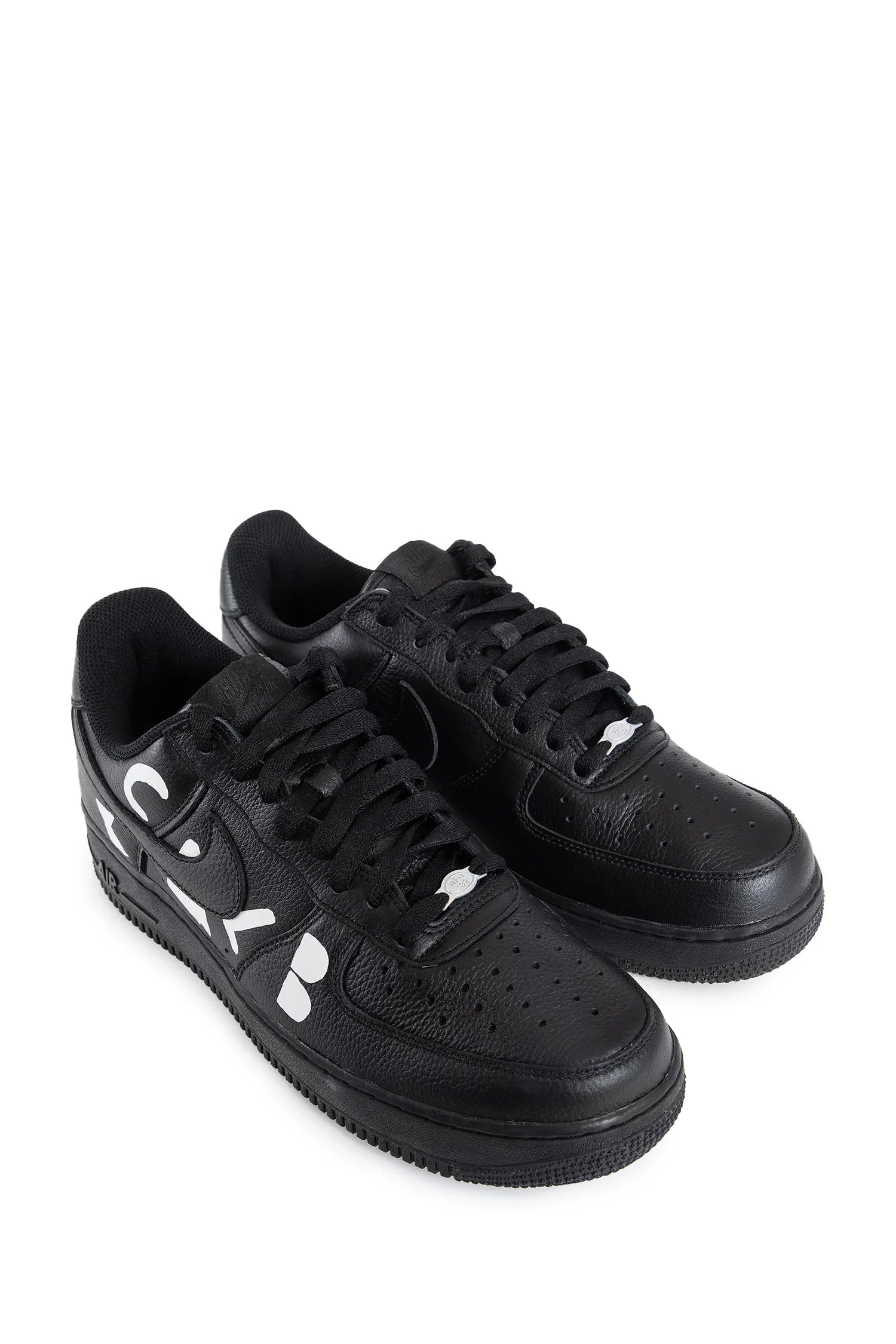 CDG Black Collaboration Air Force 1 Sneakers - Antonioli.eu