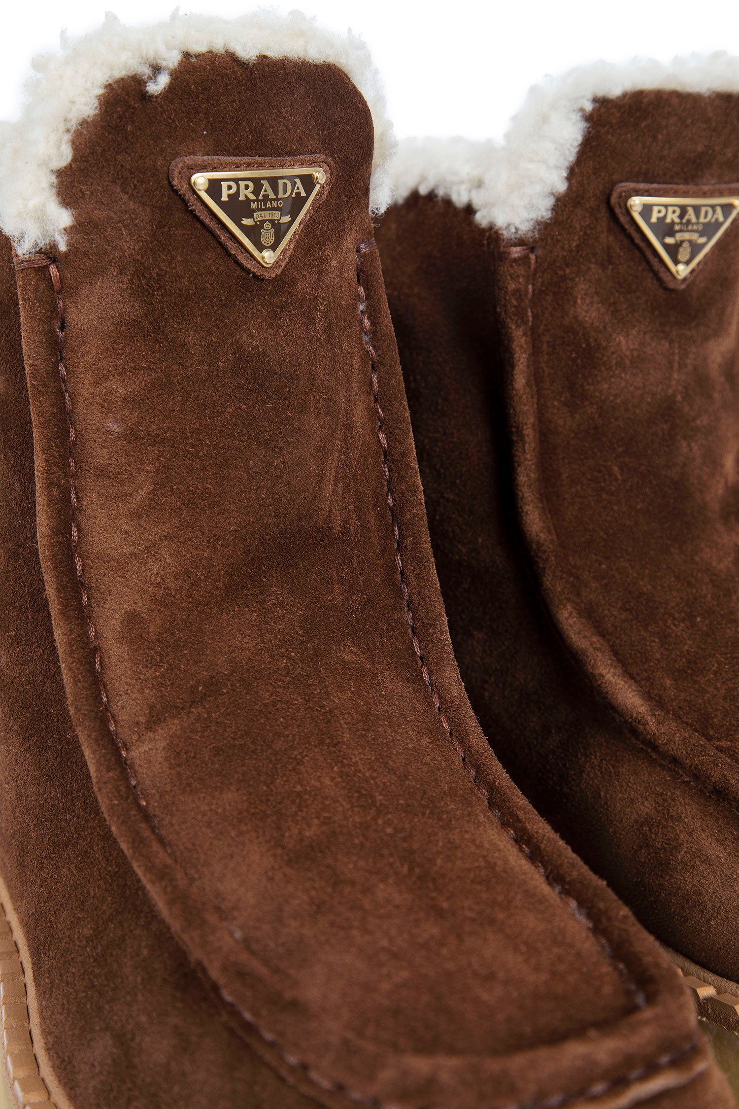 Evolve Suede and Shearling Boots