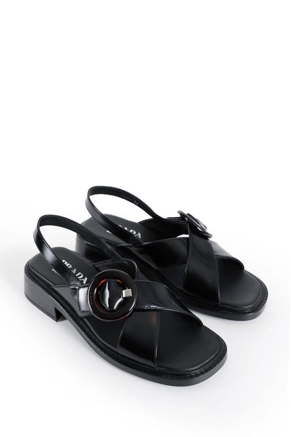 Brused Leather Sandals - Antonioli.eu
