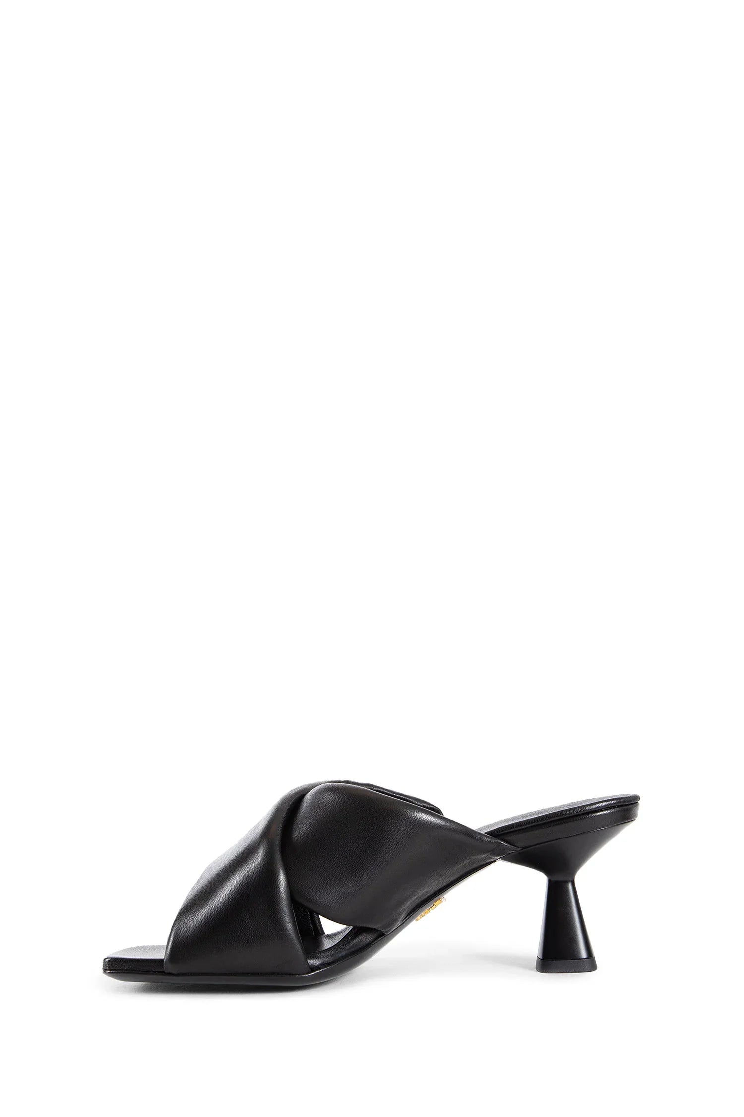 Padded Lambskin Mules - Antonioli.eu