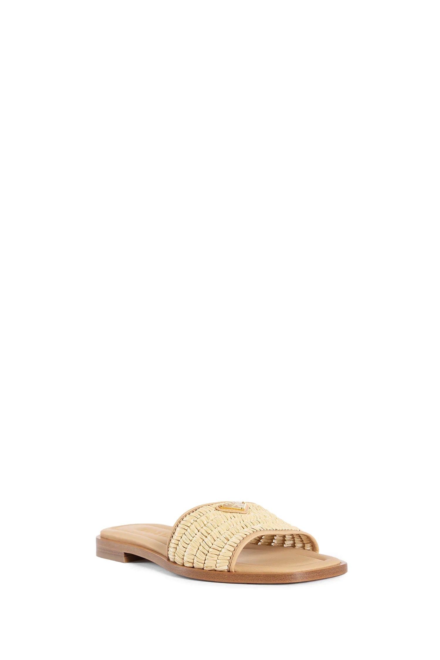 PRADA WOMAN BEIGE SANDALS & SLIDES - Antonioli.eu