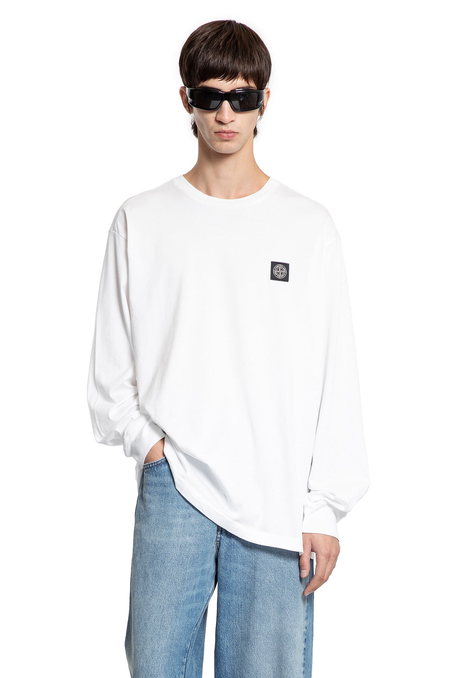 2100028 Cotton Jersey Long Sleeve T-Shirt - Antonioli.eu