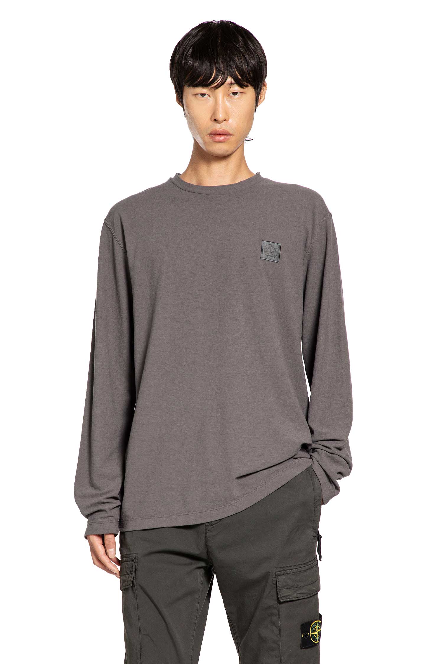 2100037 Combed Organic Cotton Jersey T-shirt - Antonioli.eu