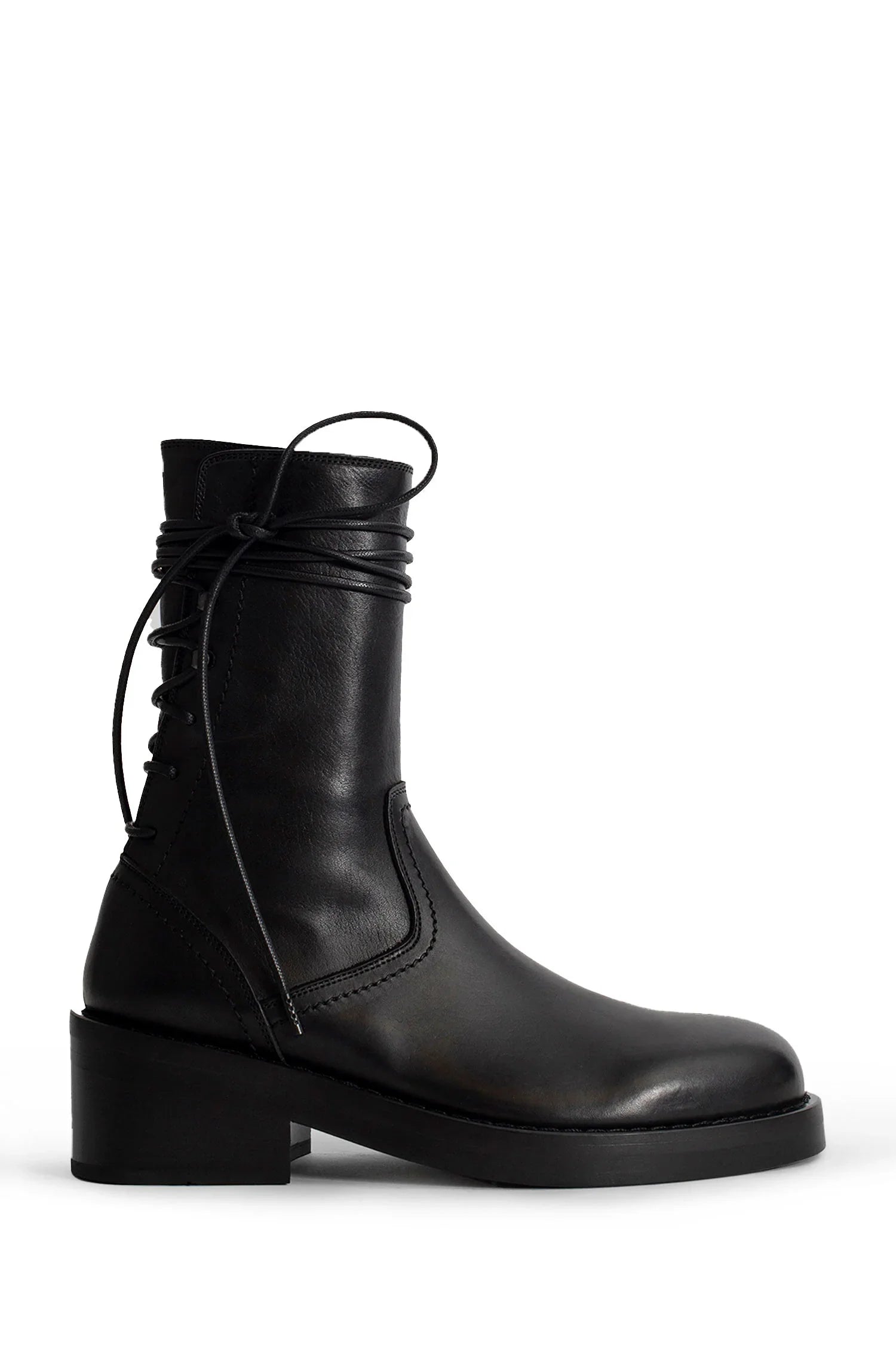 Back Laced Up Boots - Antonioli.eu