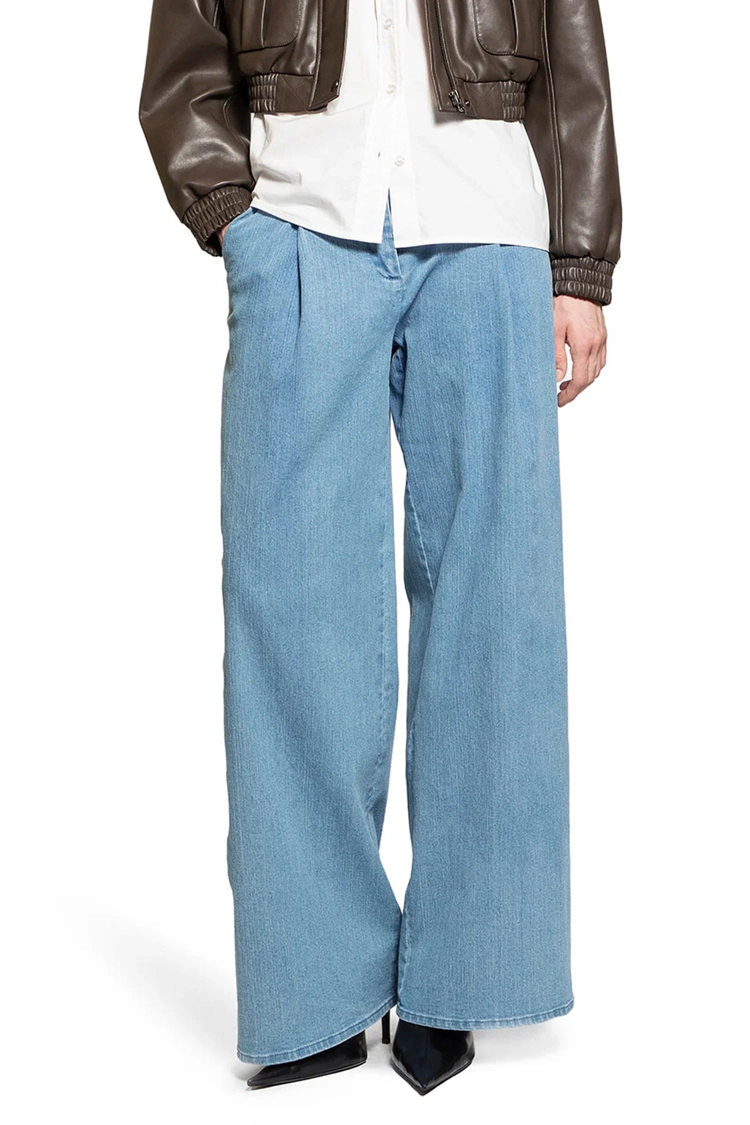 Merci Wide leg denim - Antonioli.eu