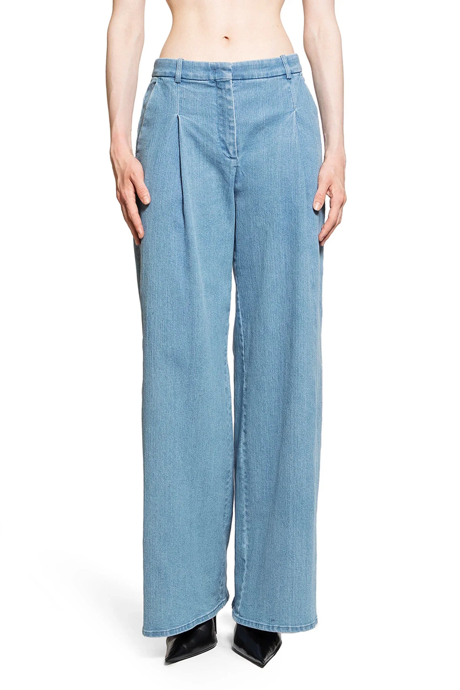 Merci Wide leg denim - Antonioli.eu