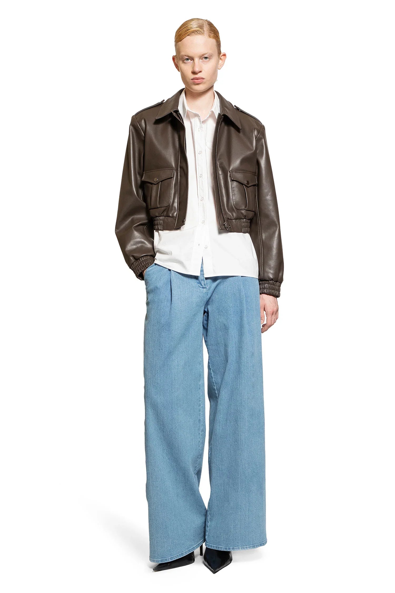 Merci Wide leg denim - Antonioli.eu
