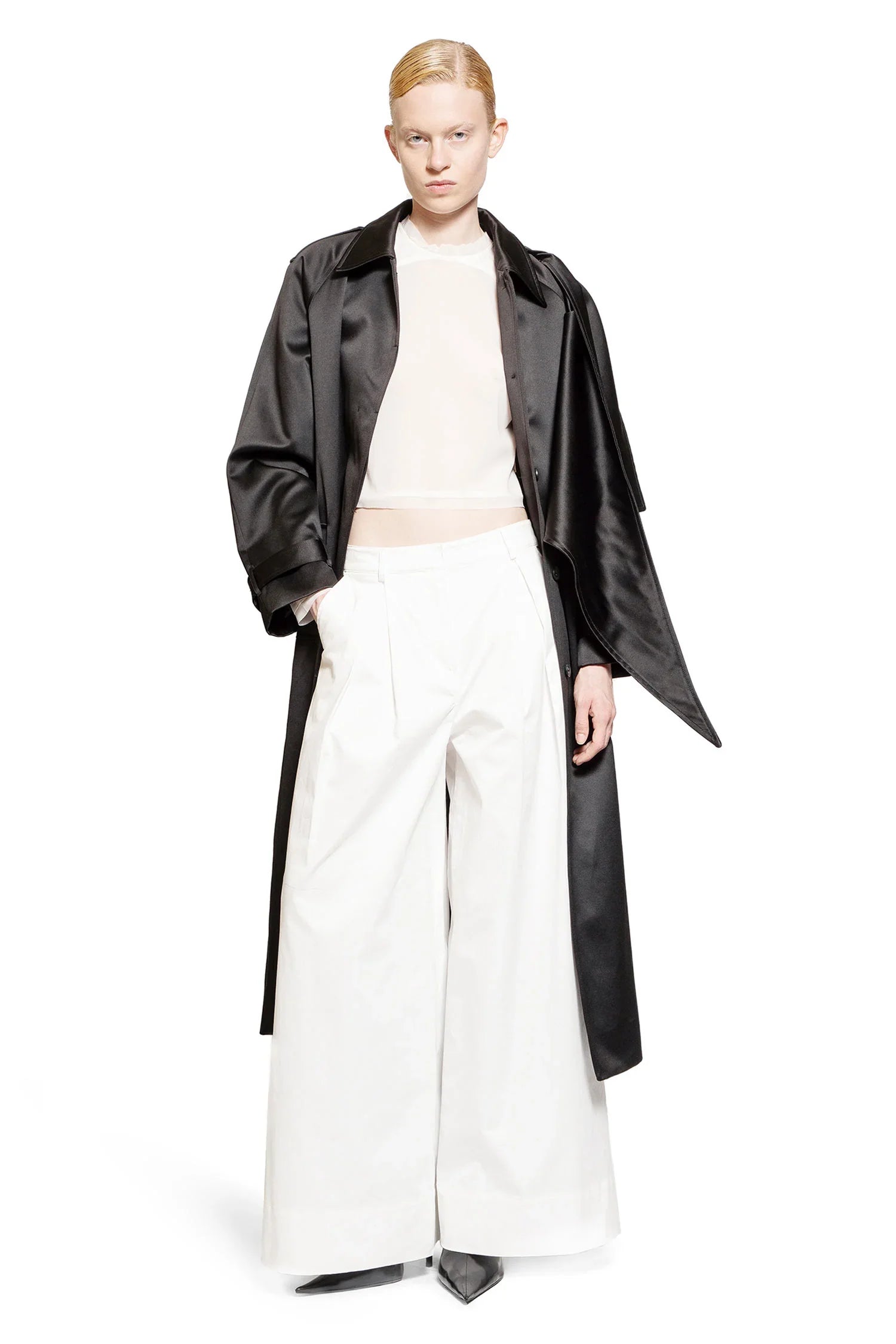 Sage Shoulder Blouse - Antonioli.eu
