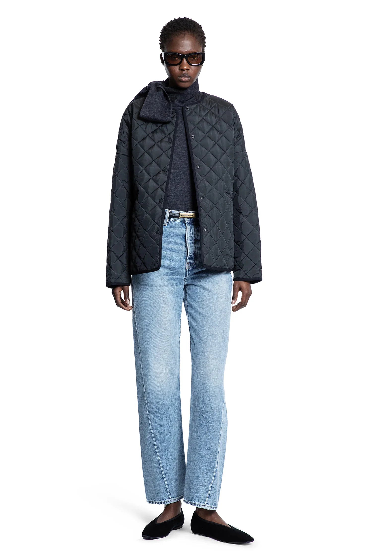 Recycled Polyester Quilted Jacket - Antonioli.eu