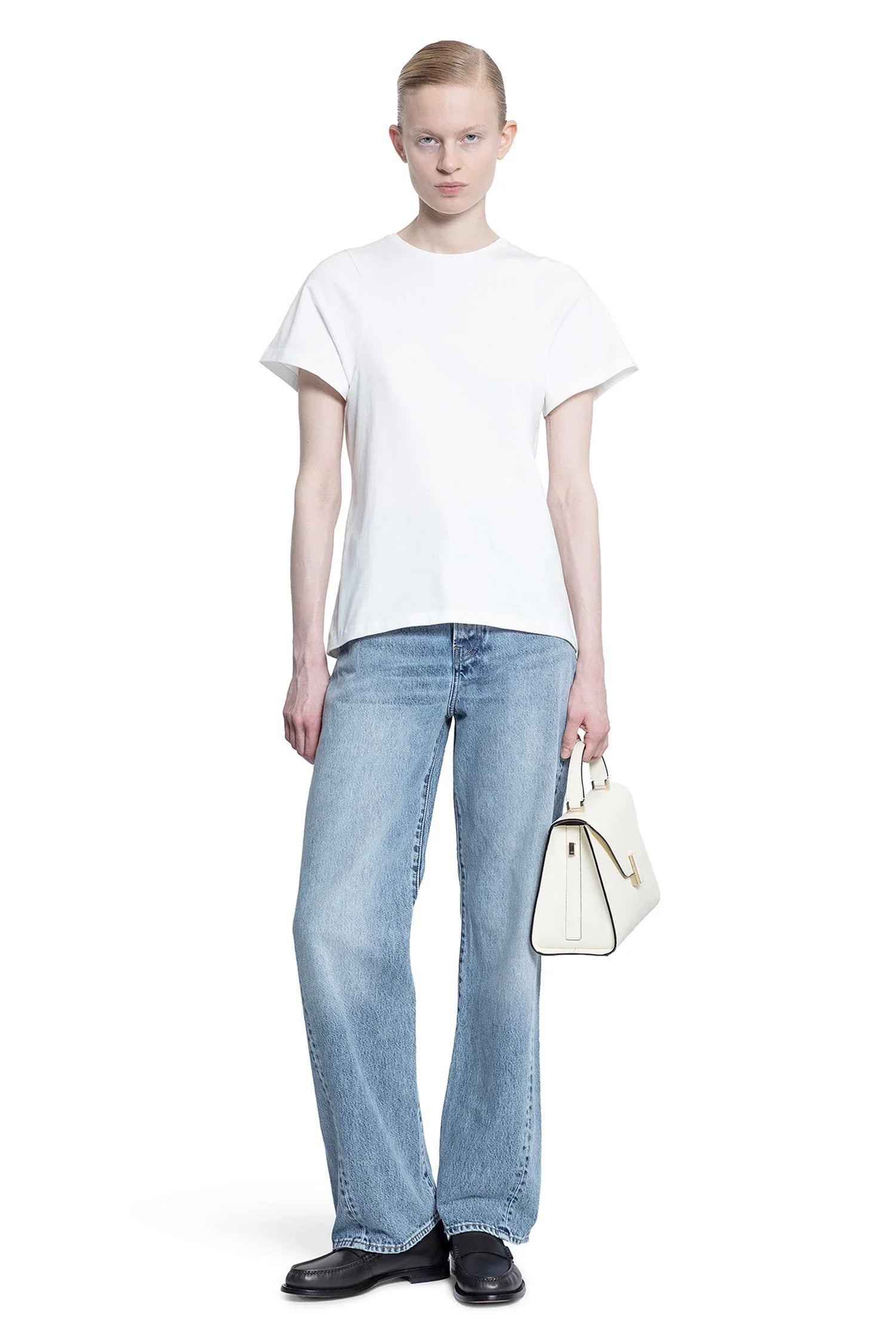 Curved Seam Tee - Antonioli.eu