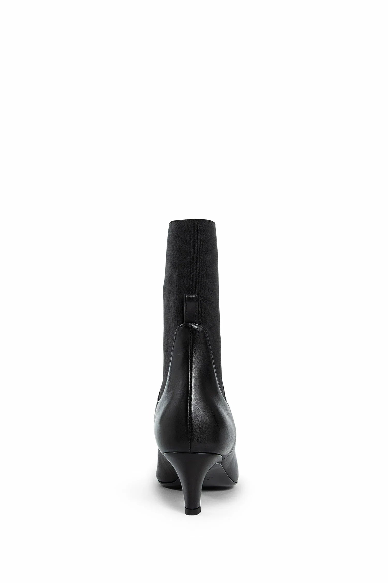 Mid Heel Leather Boots - Antonioli.eu
