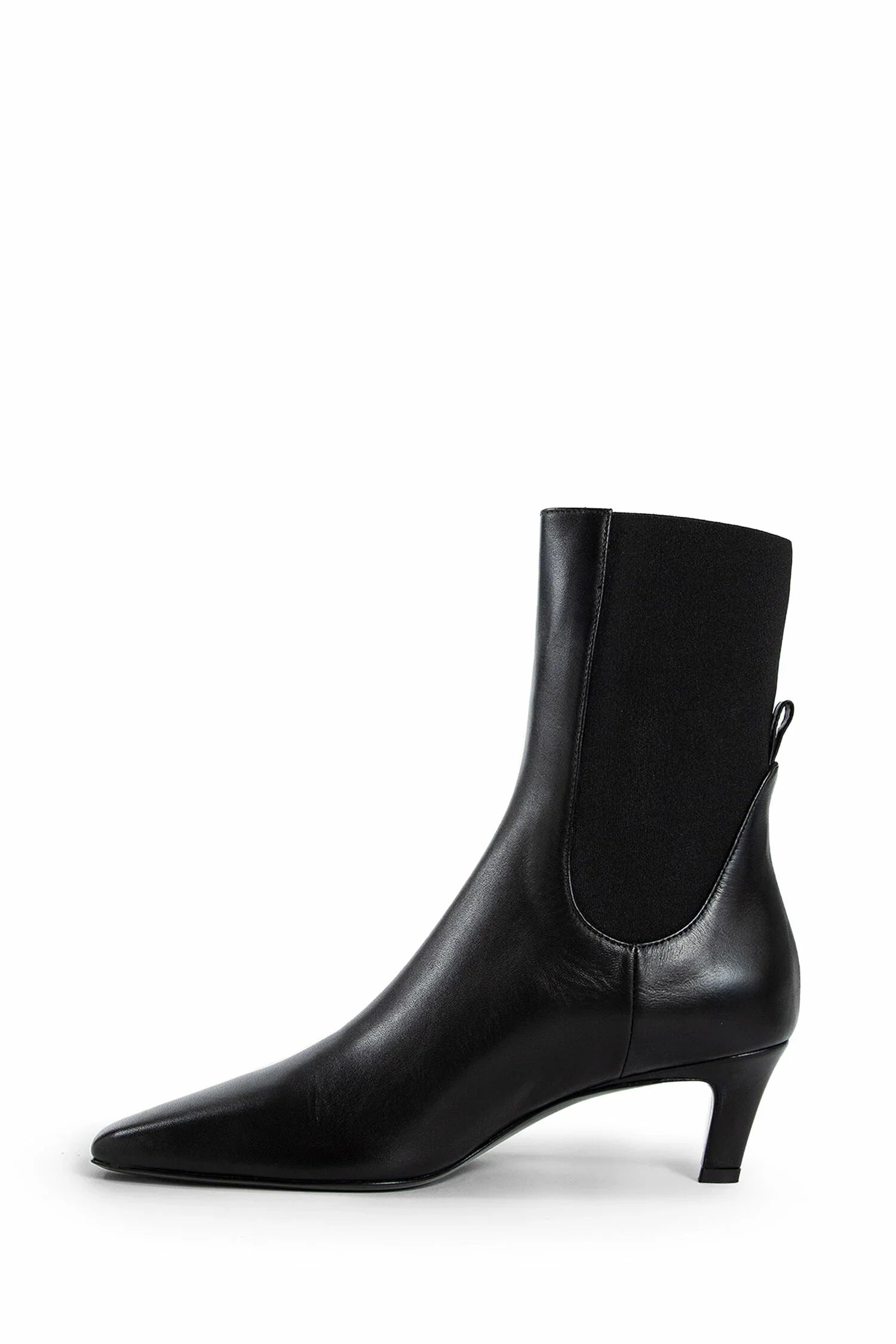 Mid Heel Leather Boots - Antonioli.eu