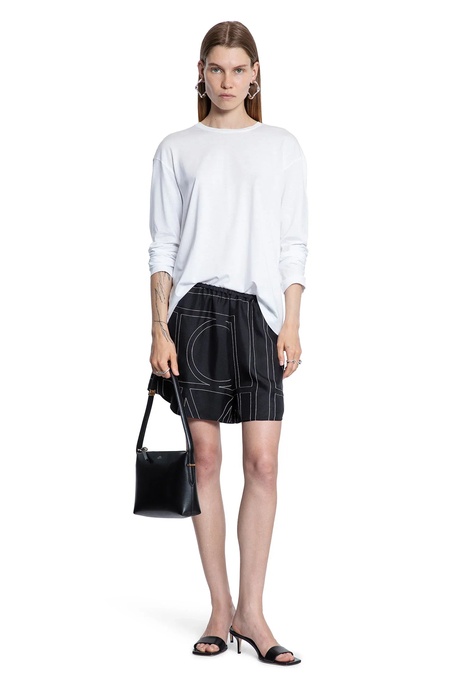 Monogram Silk PJ Shorts - Antonioli.eu
