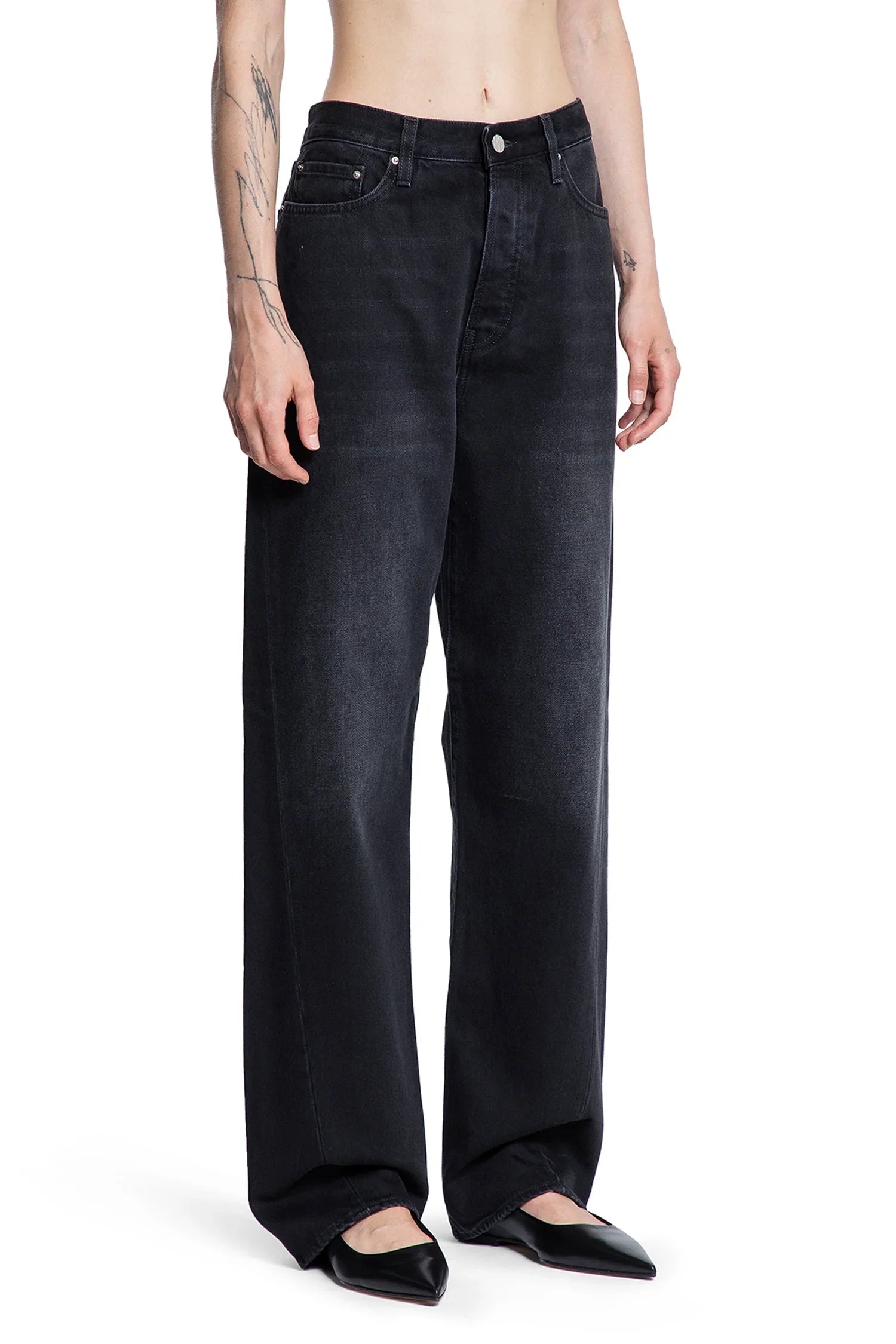 Twisted Seam Jeans - Antonioli.eu