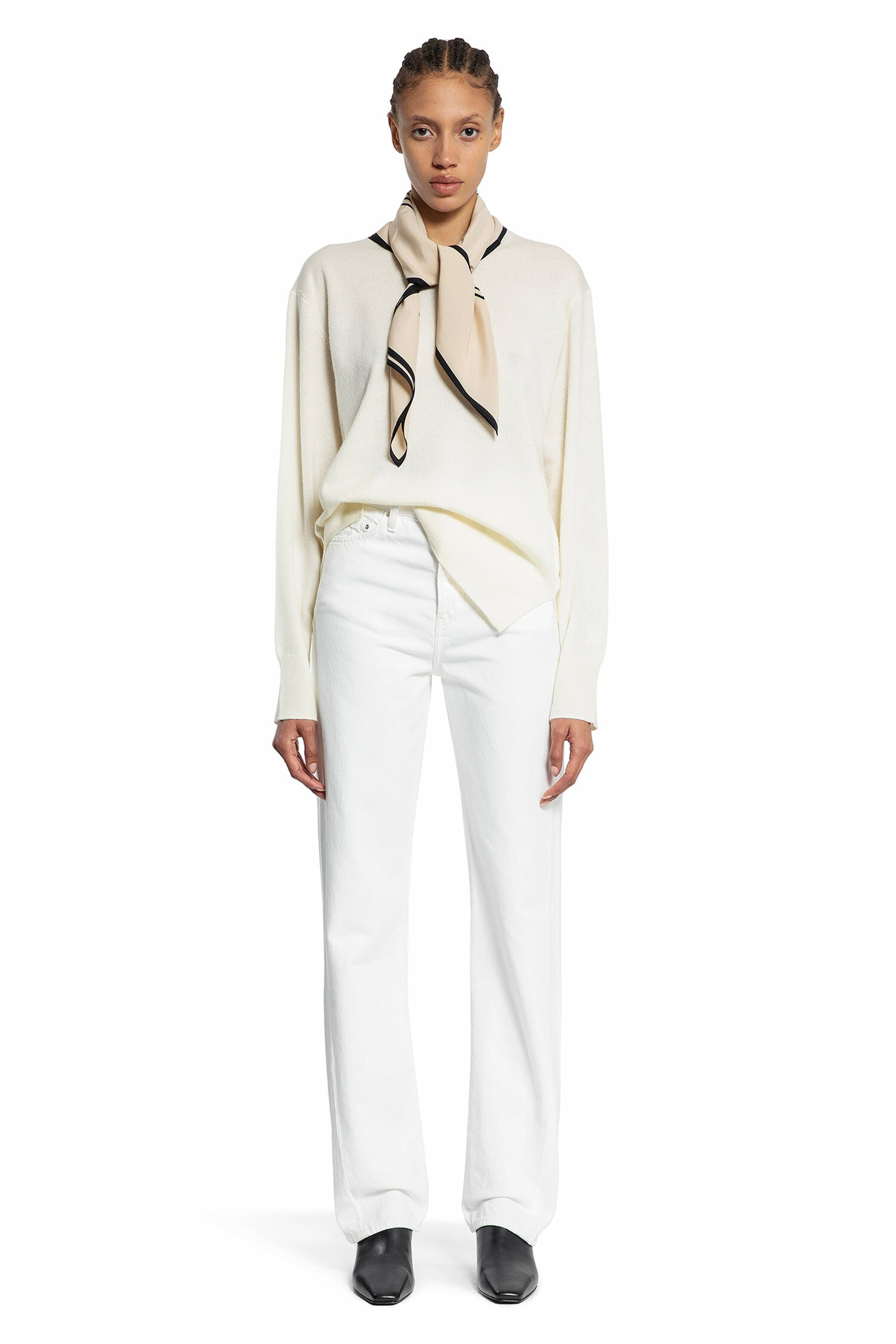 Twisted Seam Jeans - Antonioli.eu