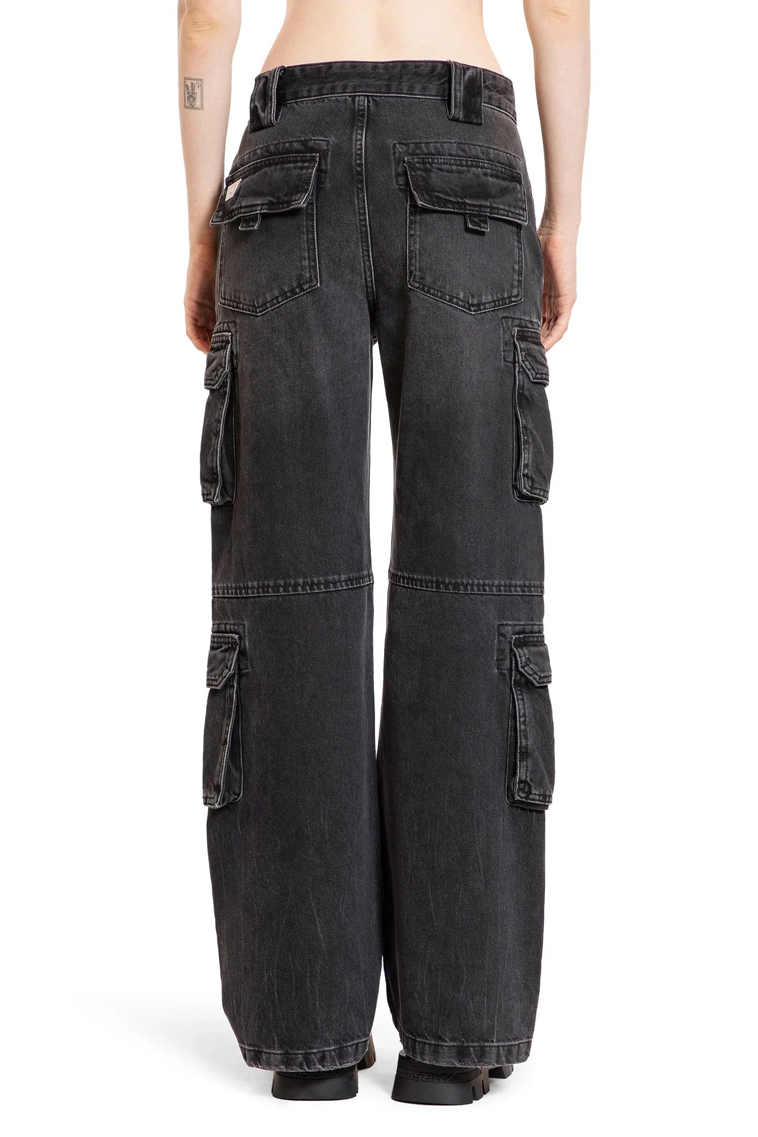 Harness Strap Cargo Trousers - Antonioli.eu