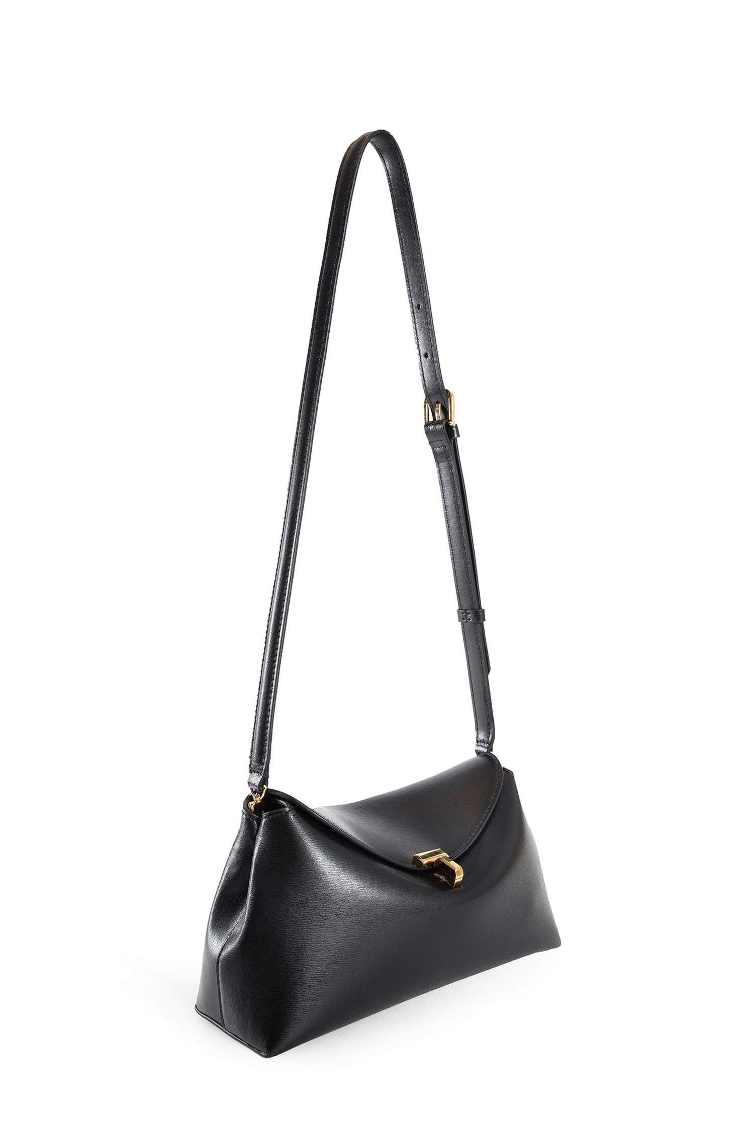 T-Lock Clutch in Leather - Antonioli.eu