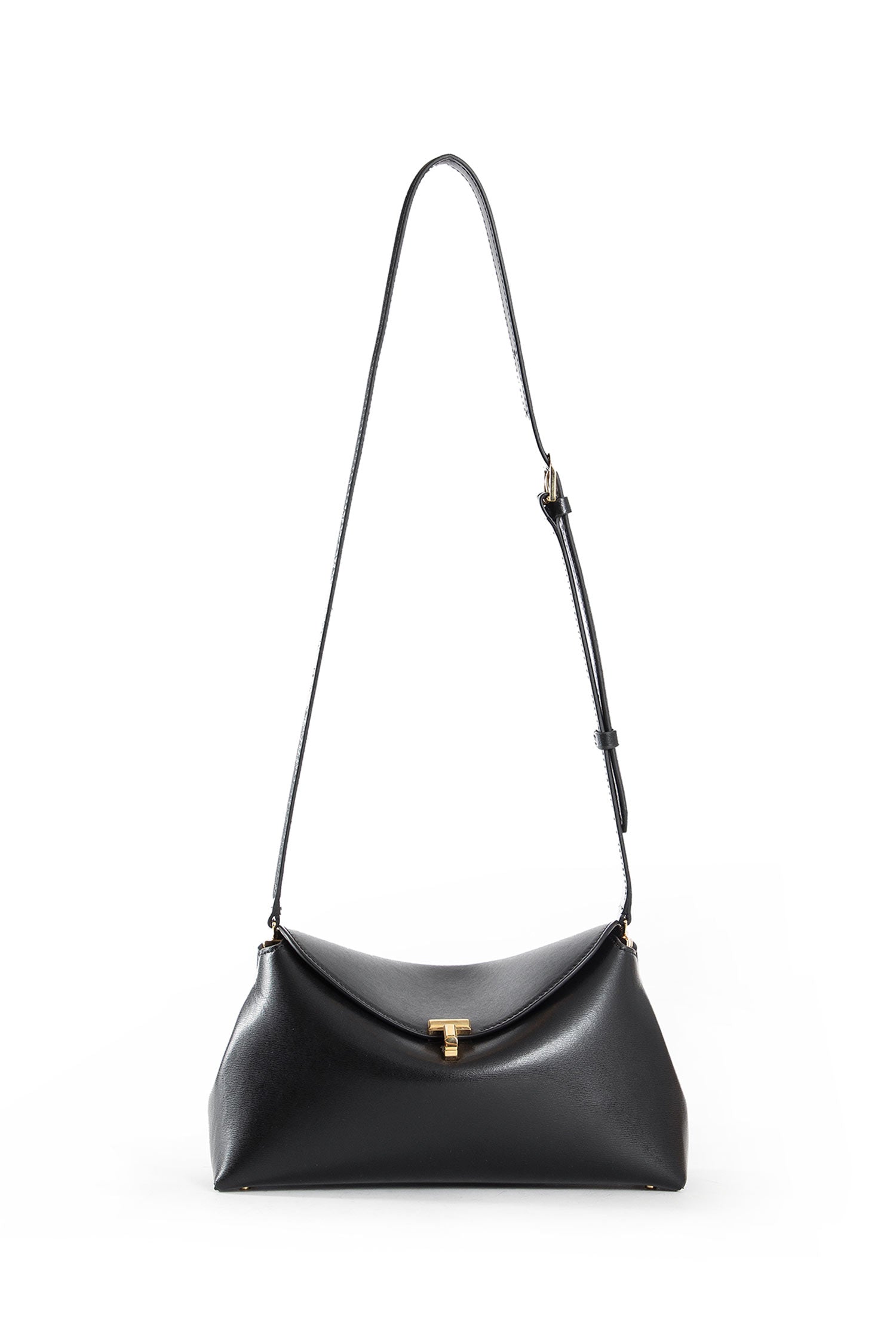 T-Lock Clutch in Leather - Antonioli.eu