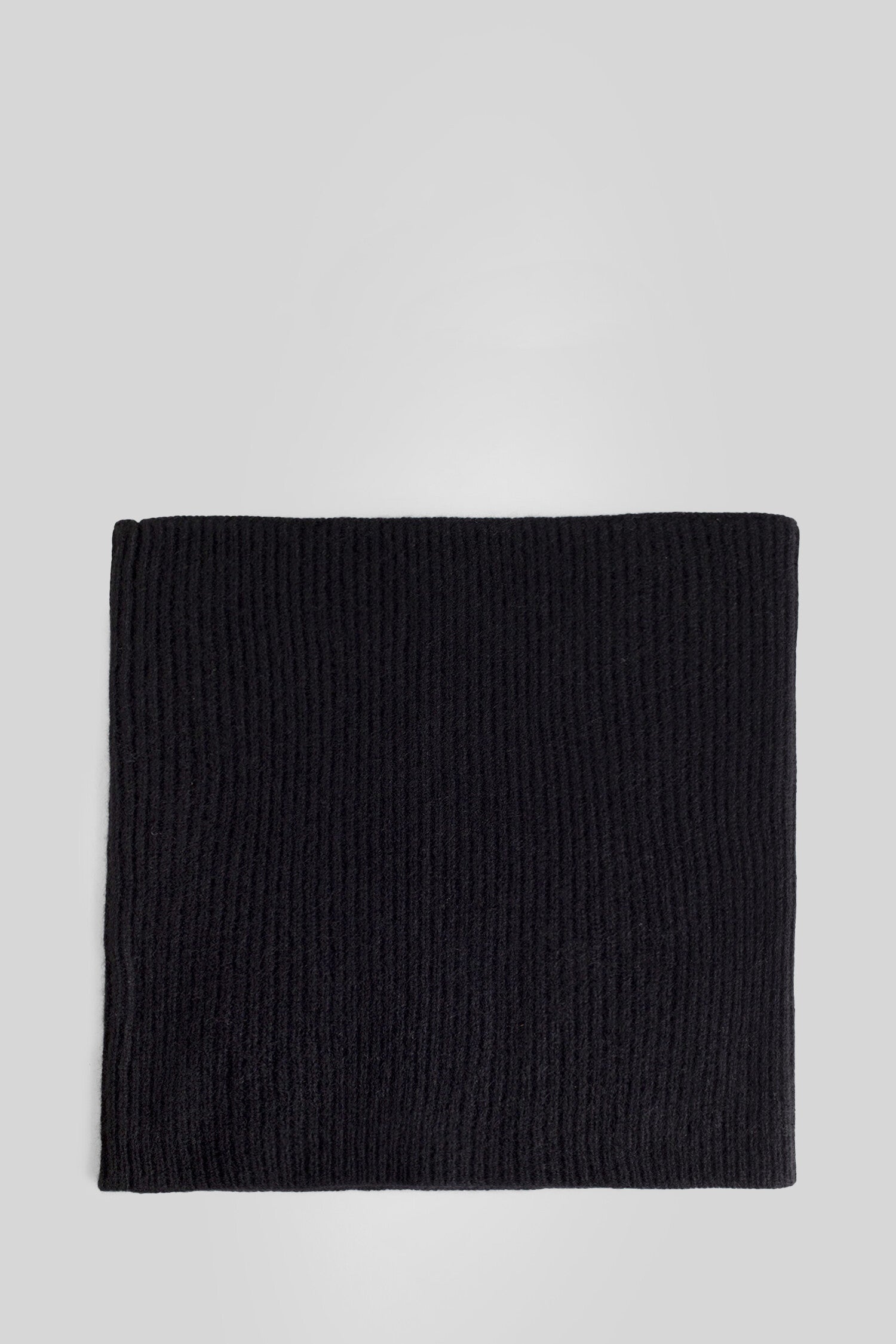 Ribbed Knit Cashmere Neck Warmer
